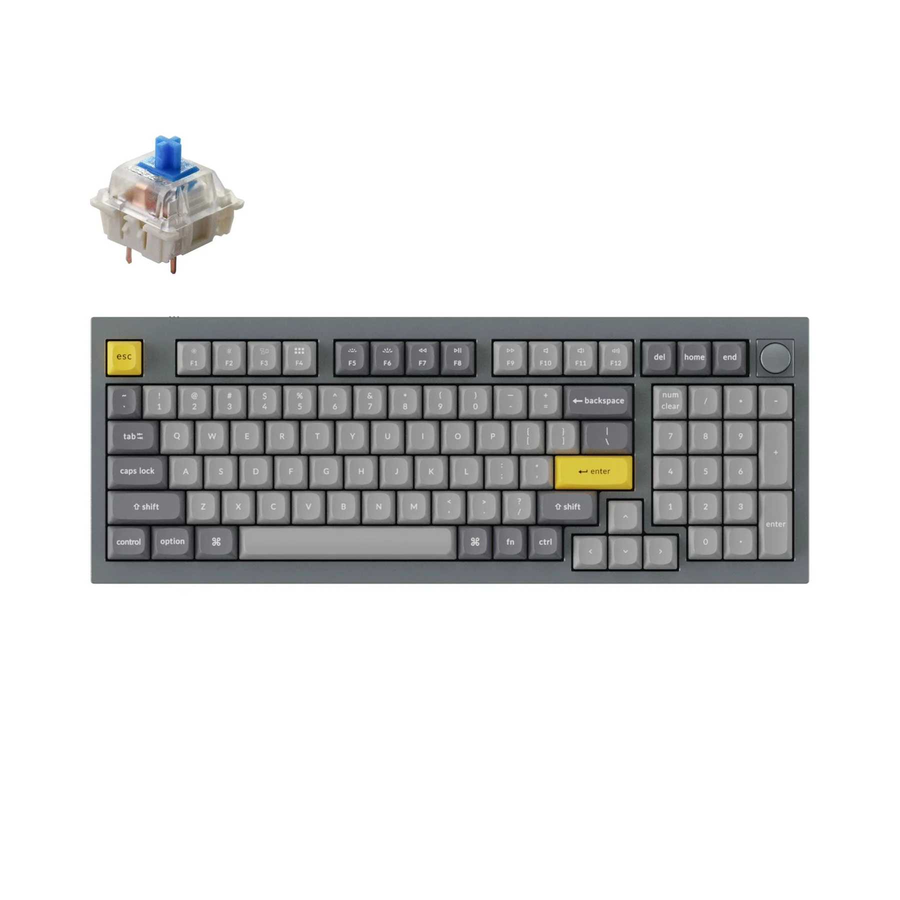 Keychron Q5 QMK Custom Mechanical Keyboard (US ANSI Layout) - Image 14