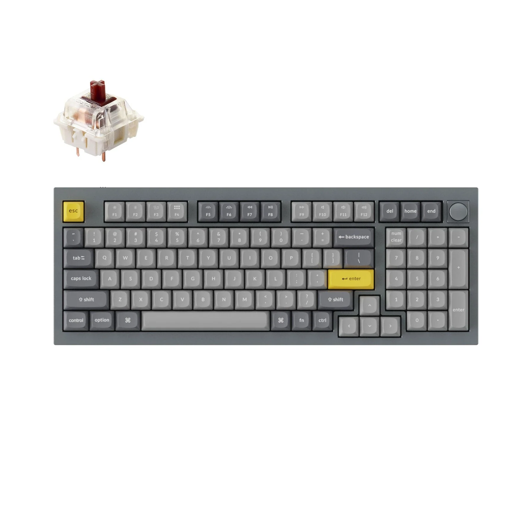 Keychron Q5 QMK Custom Mechanical Keyboard (US ANSI Layout) - Image 15