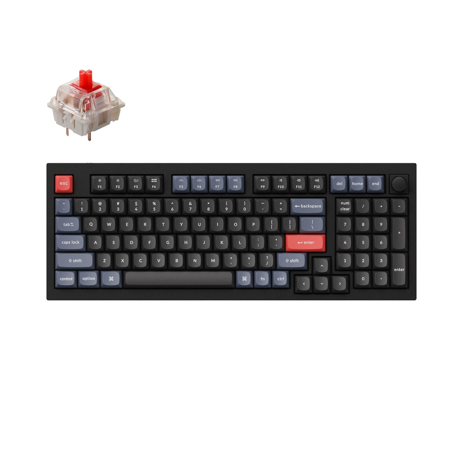 Keychron Q5 QMK Custom Mechanical Keyboard (US ANSI Layout) - Image 19