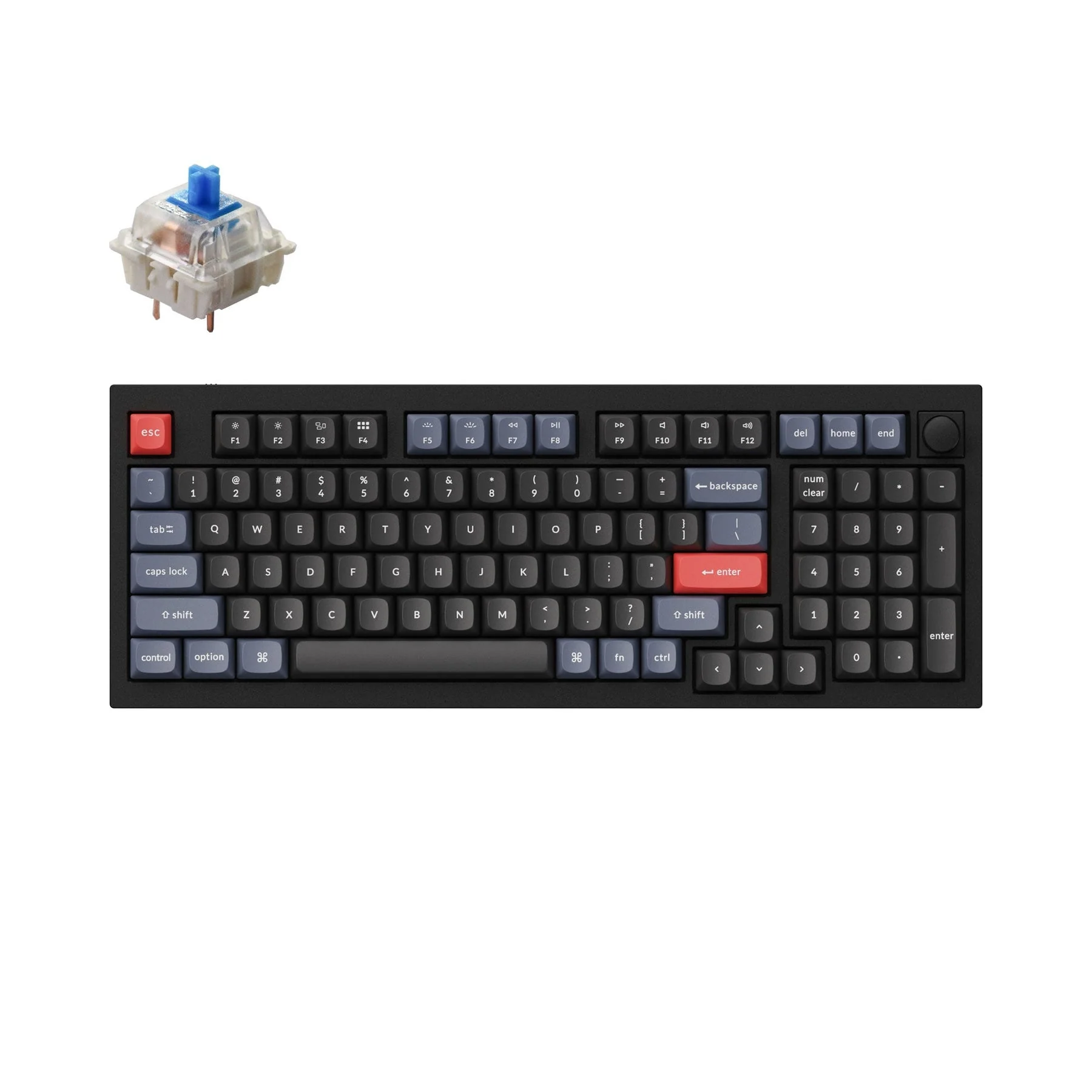 Keychron Q5 QMK Custom Mechanical Keyboard (US ANSI Layout) - Image 20