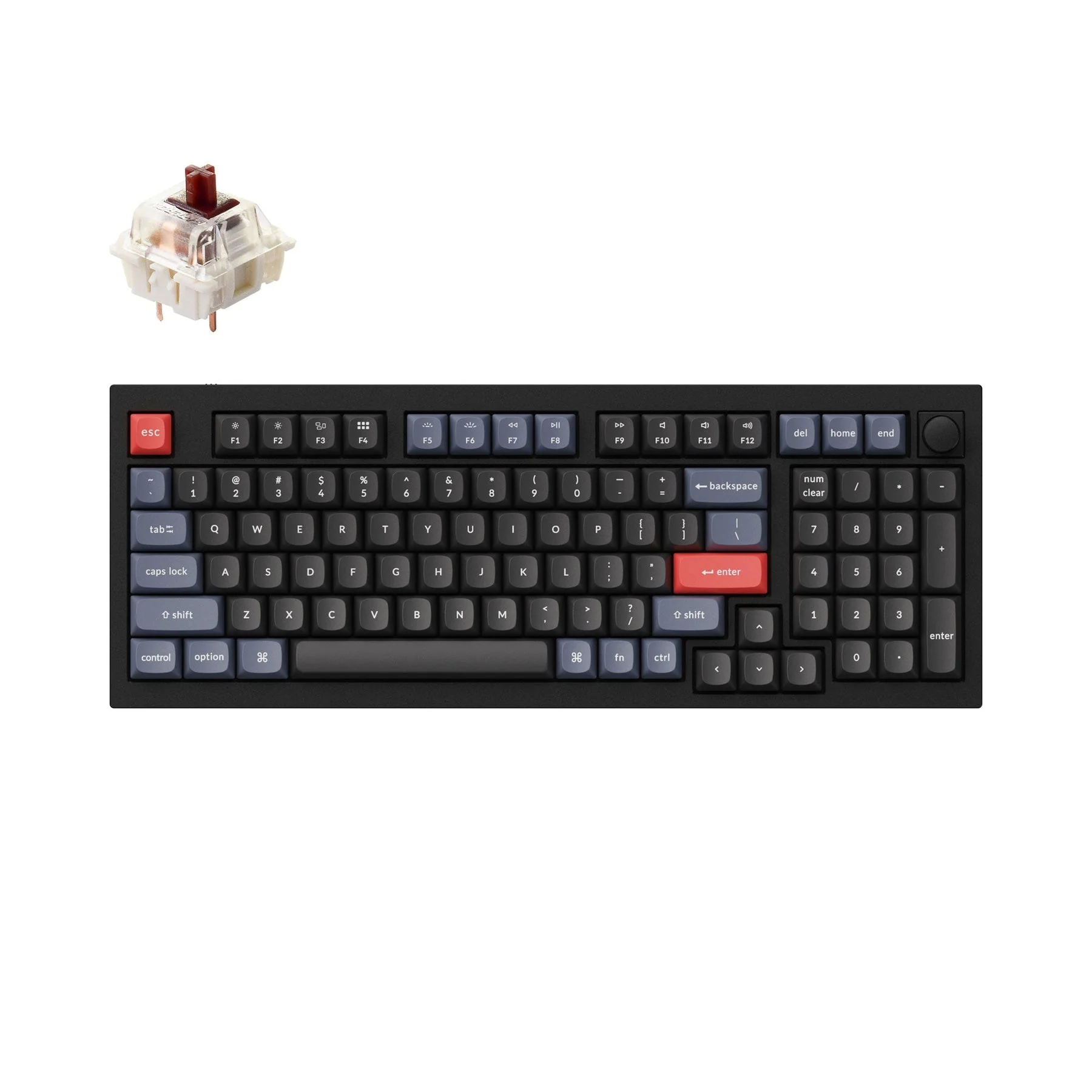 Keychron Q5 QMK Custom Mechanical Keyboard (US ANSI Layout) - Image 21