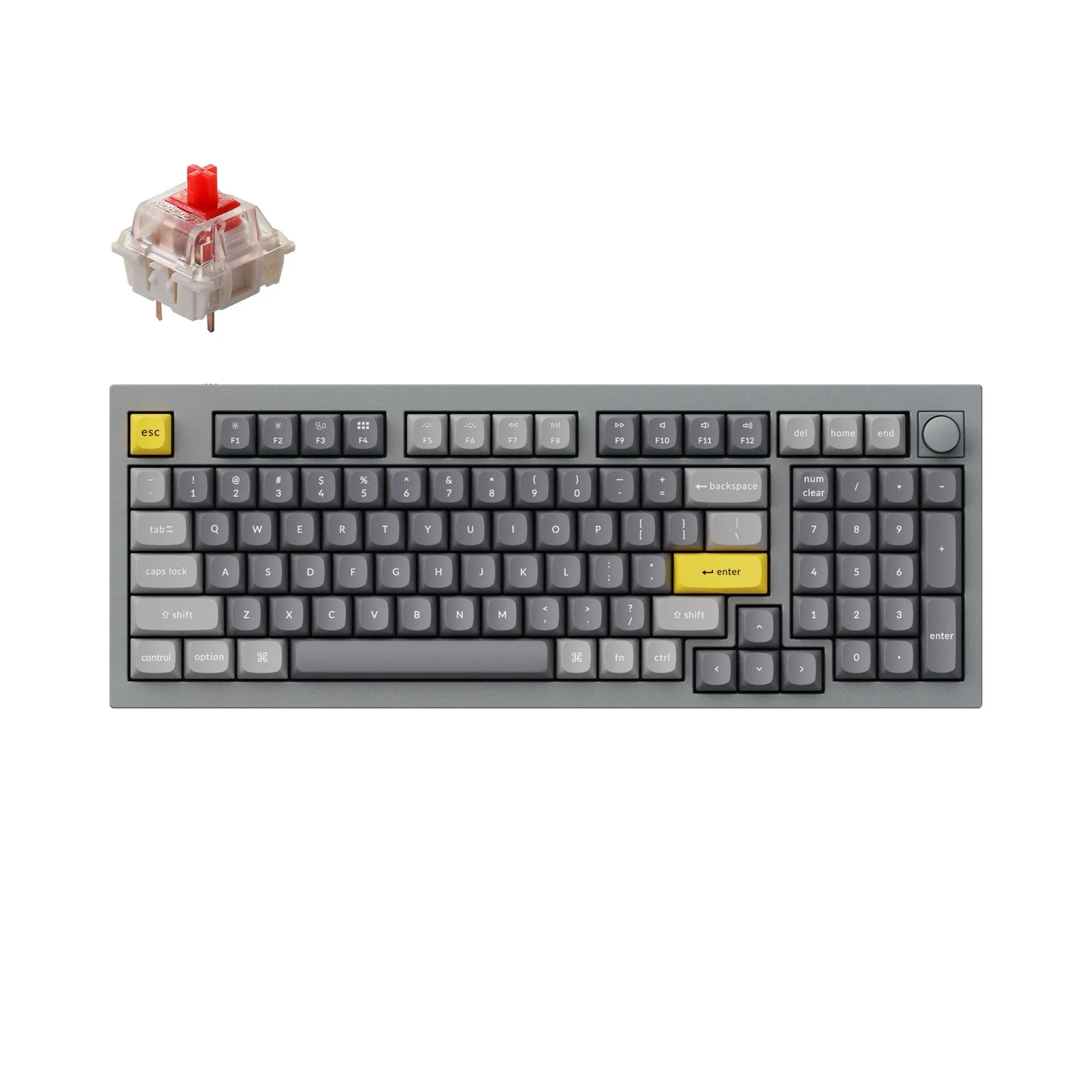 Keychron Q5 QMK Custom Mechanical Keyboard (US ANSI Layout) - Image 22