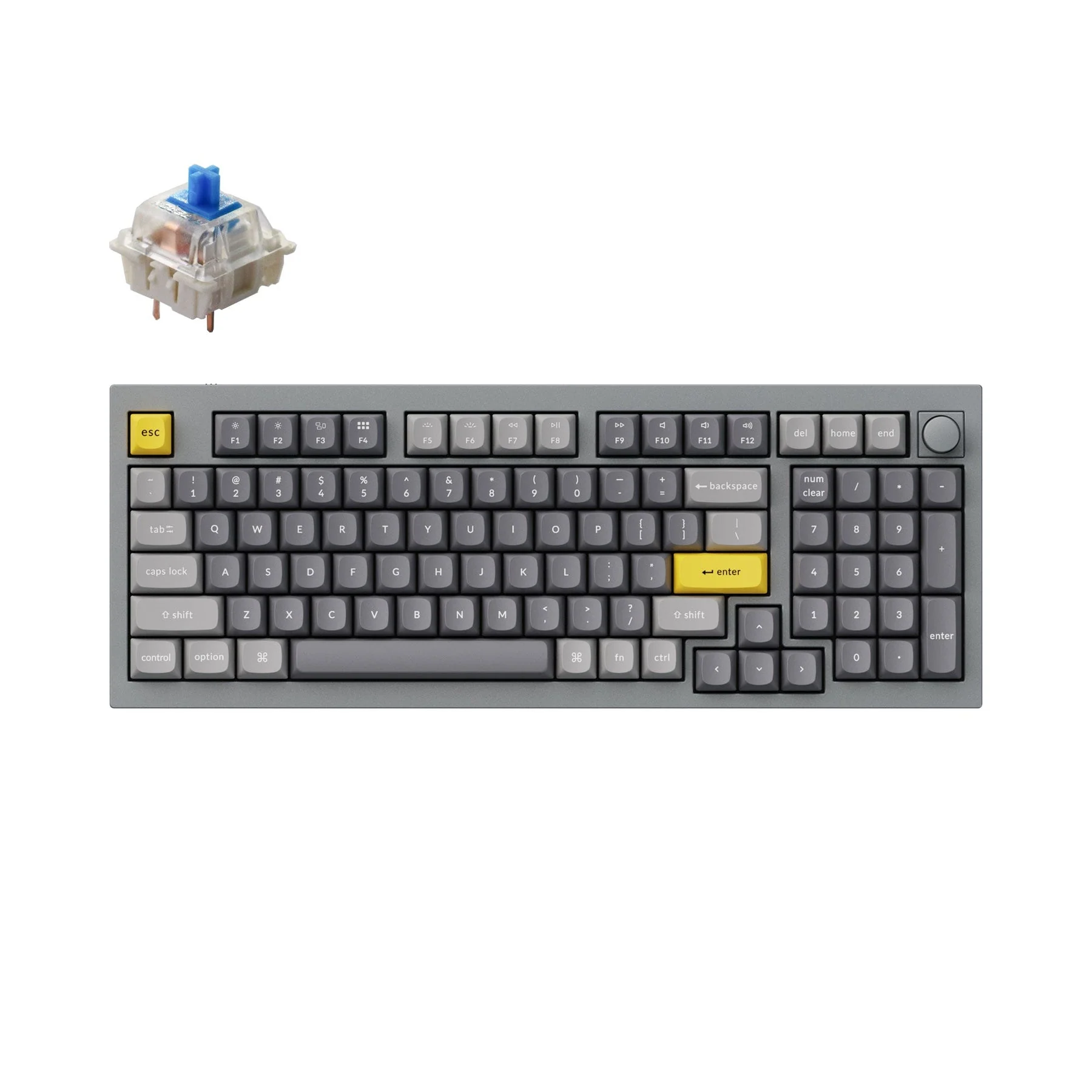 Keychron Q5 QMK Custom Mechanical Keyboard (US ANSI Layout) - Image 23