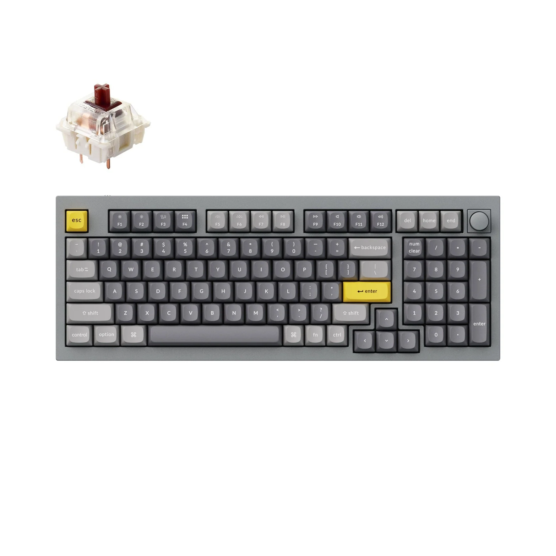 Keychron Q5 QMK Custom Mechanical Keyboard (US ANSI Layout) - Image 24