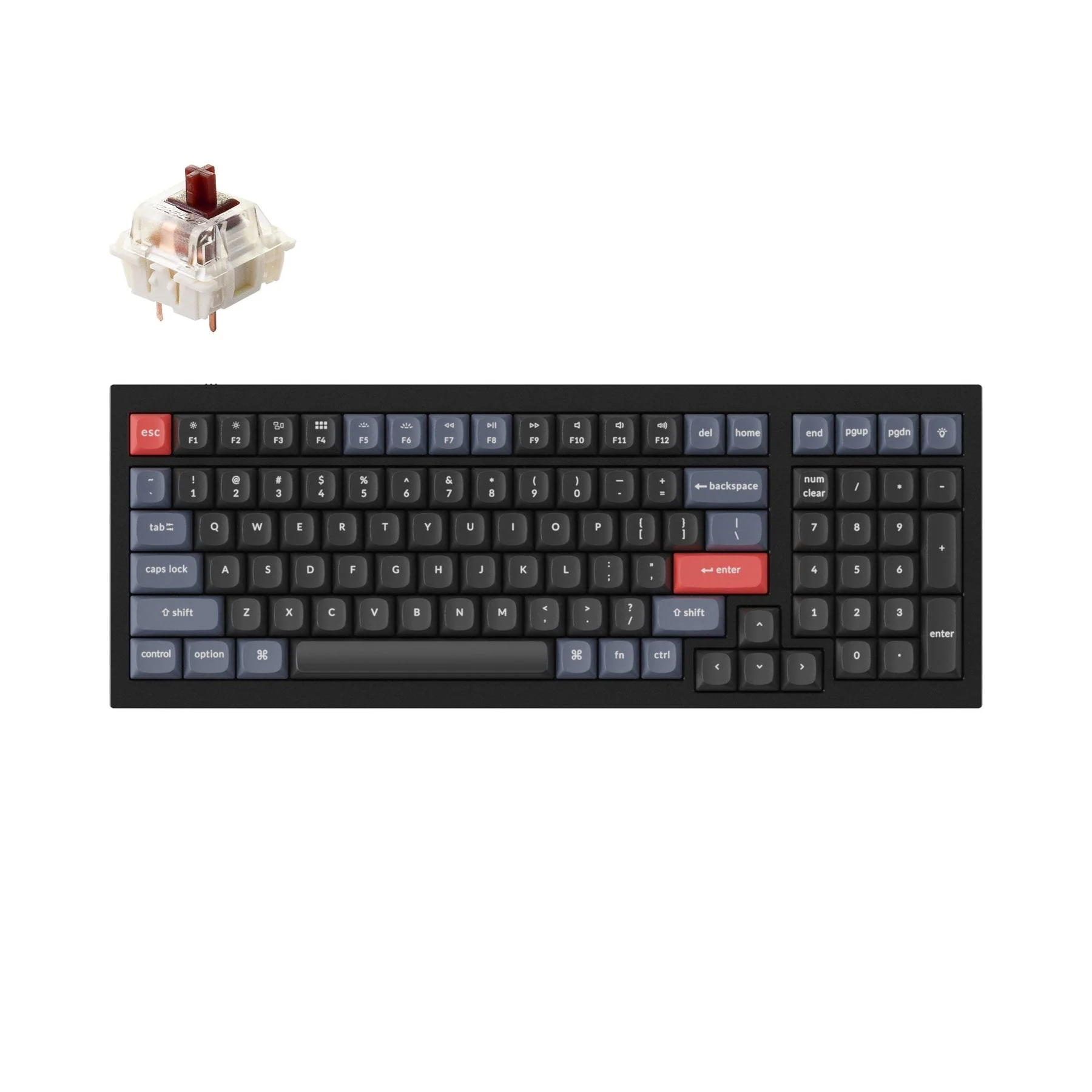 Keychron Q5 QMK Custom Mechanical Keyboard (US ANSI Layout) - Image 3