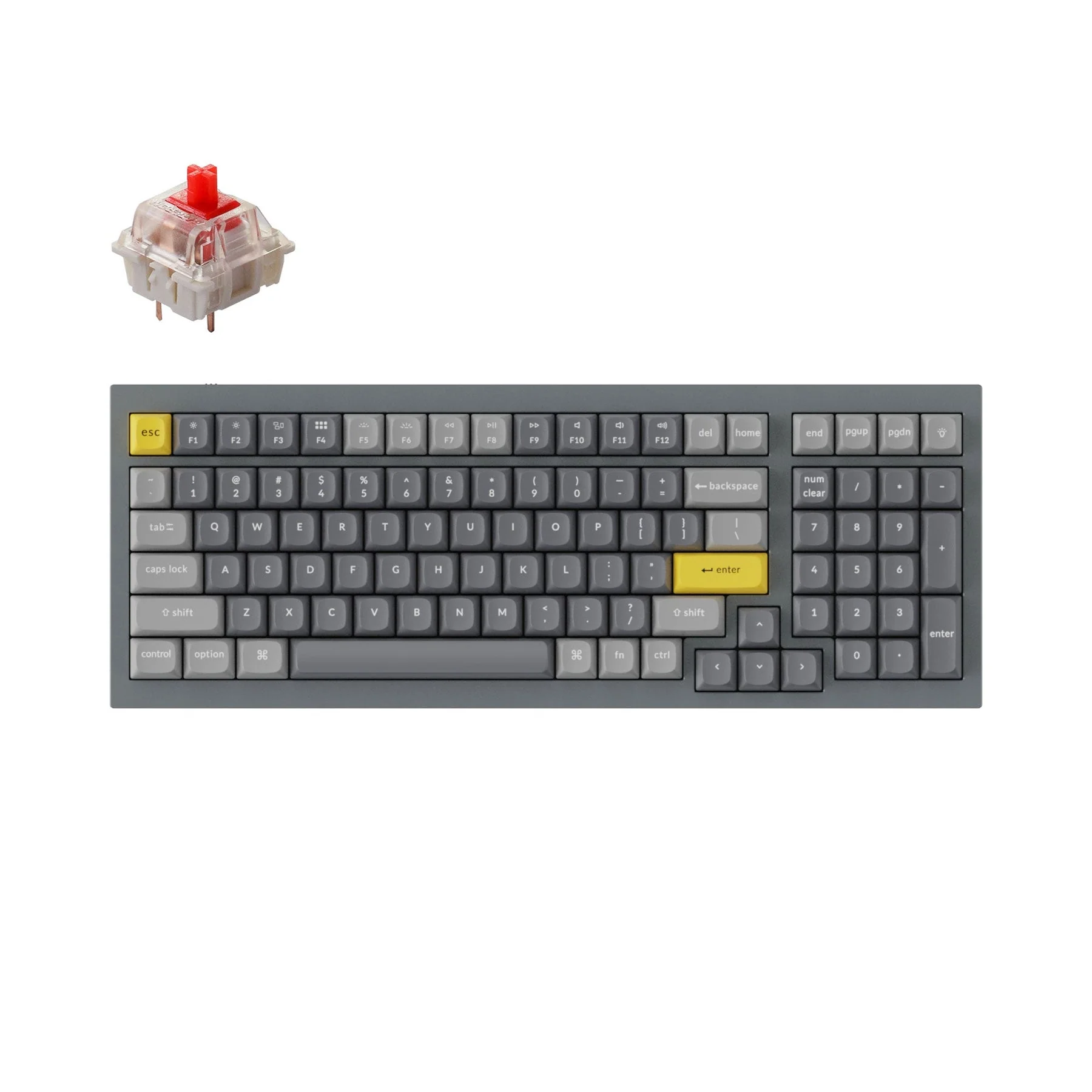 Keychron Q5 QMK Custom Mechanical Keyboard (US ANSI Layout) - Image 4