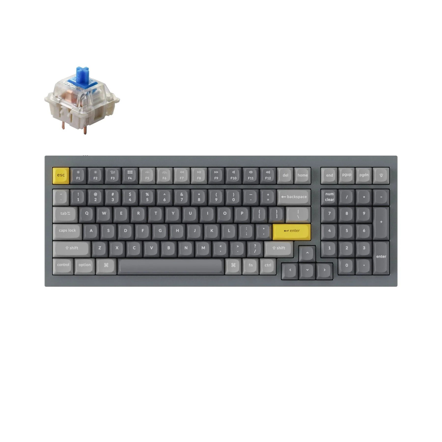 Keychron Q5 QMK Custom Mechanical Keyboard (US ANSI Layout) - Image 5