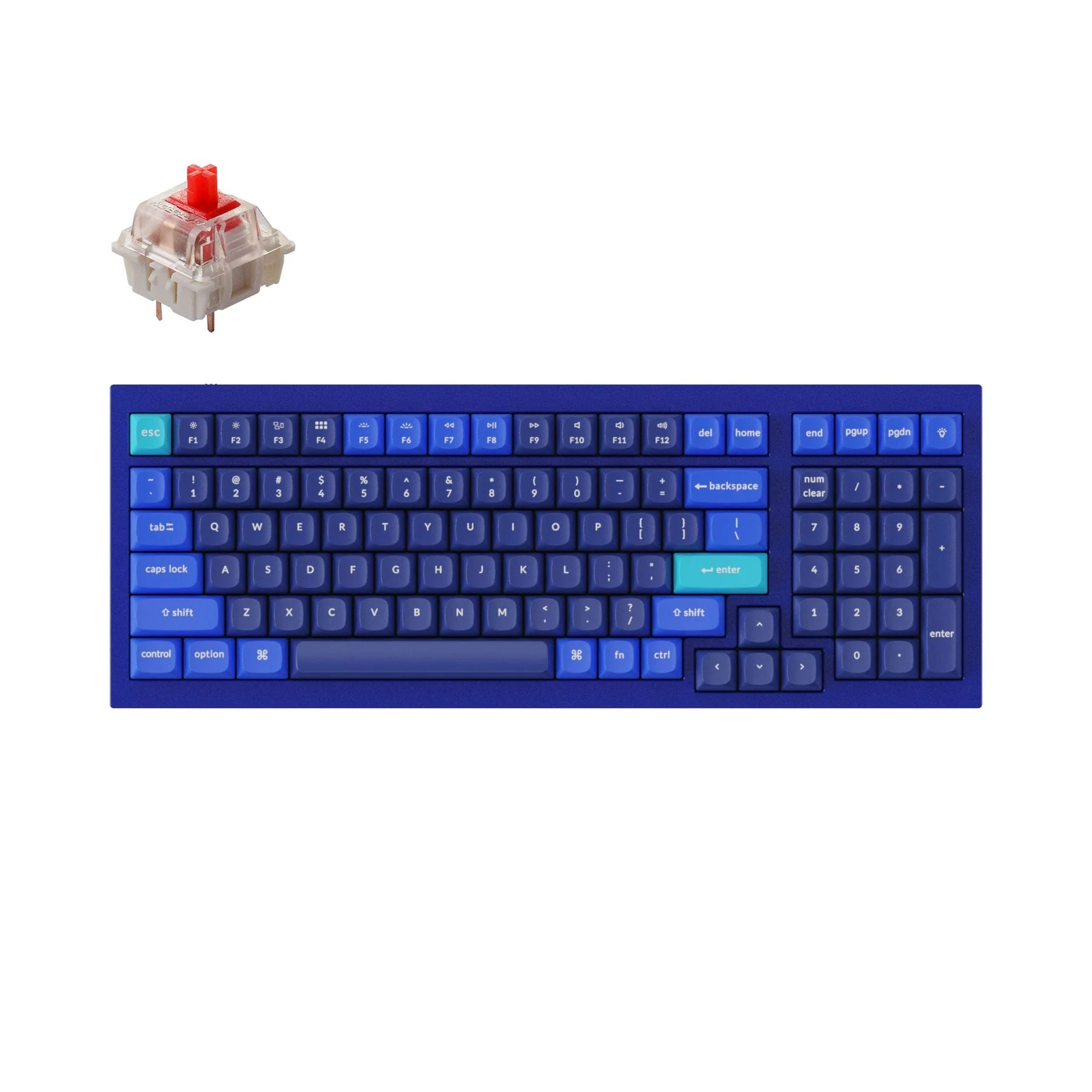 Keychron Q5 QMK Custom Mechanical Keyboard (US ANSI Layout) - Image 7