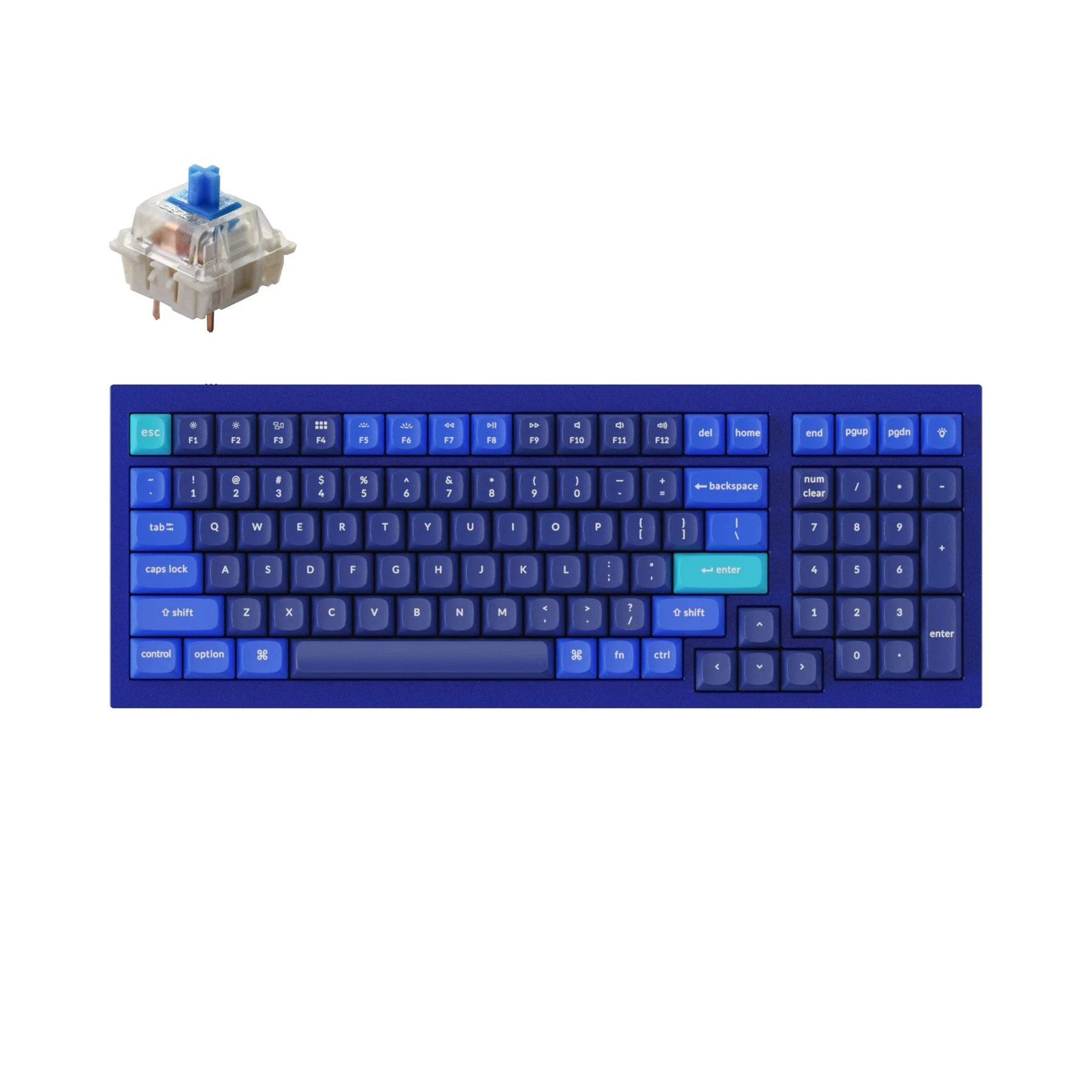Keychron Q5 QMK Custom Mechanical Keyboard (US ANSI Layout) - Image 8