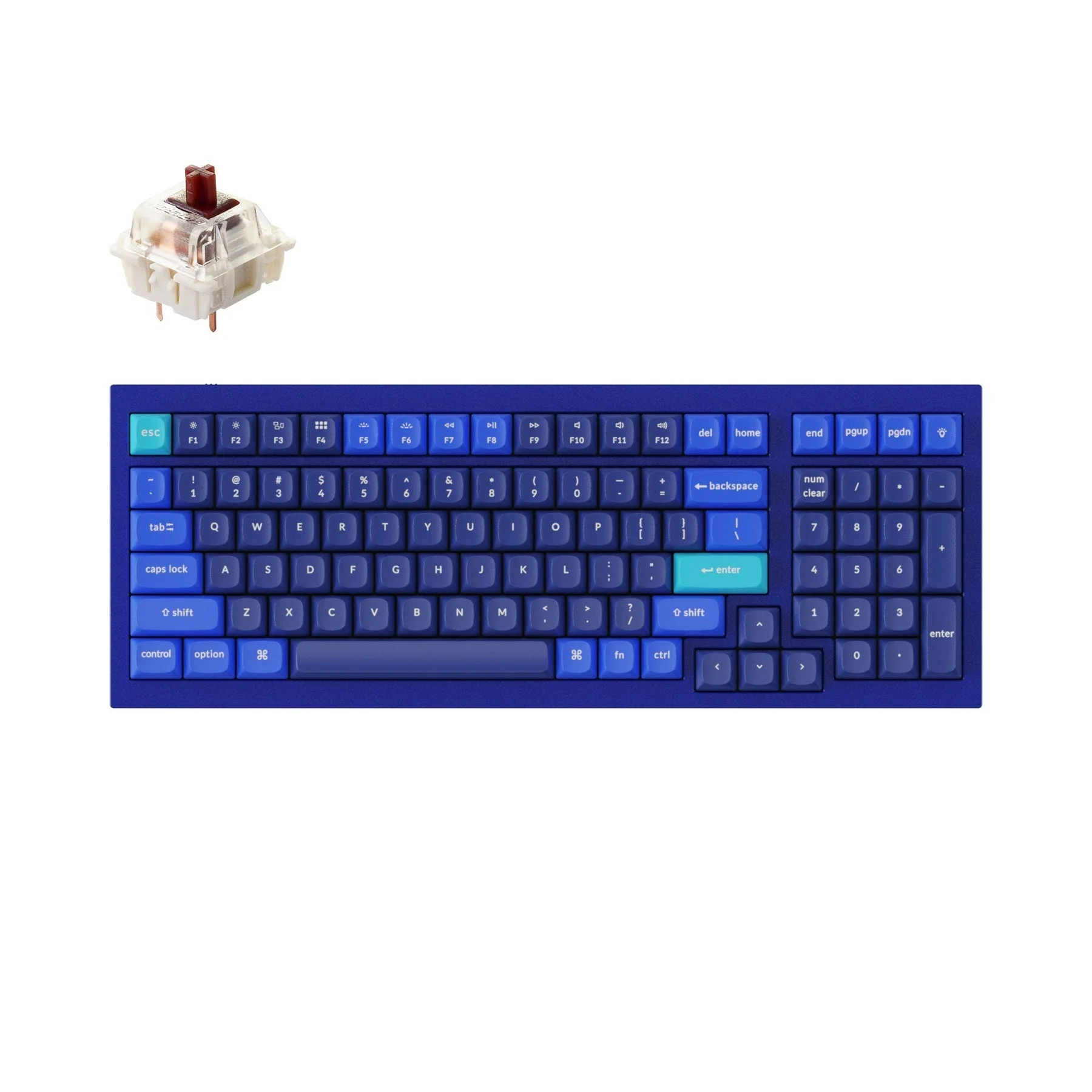 Keychron Q5 QMK Custom Mechanical Keyboard (US ANSI Layout) - Image 9
