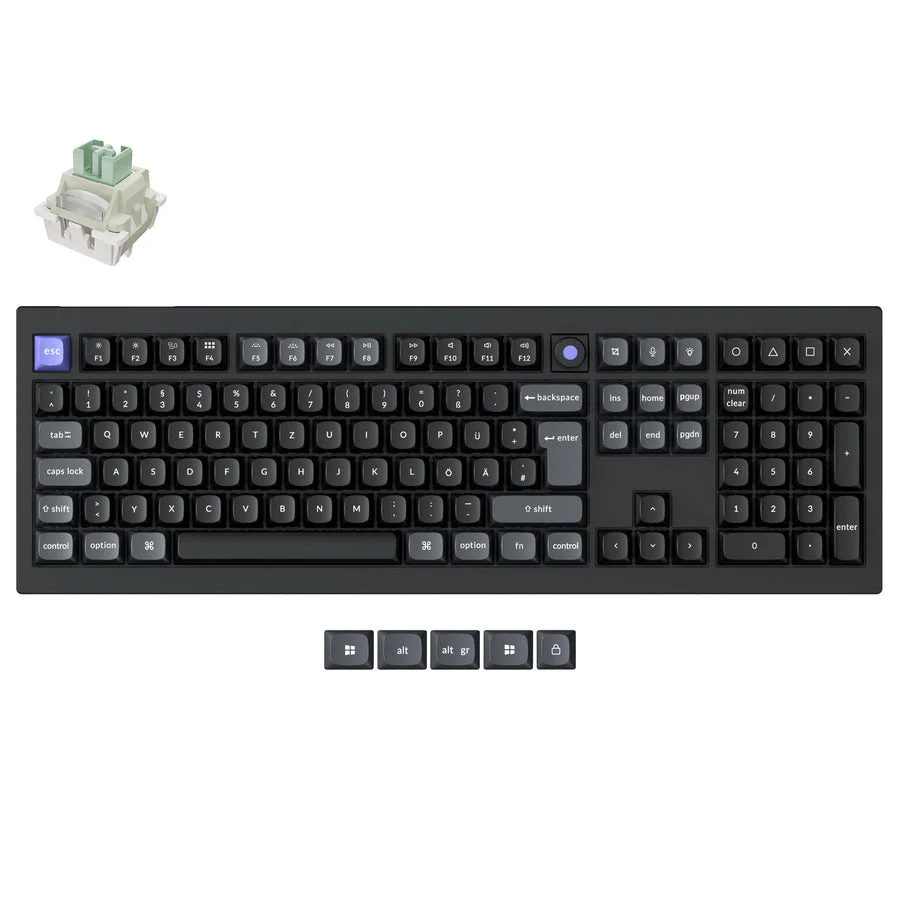 Keychron Q6 HE 8K Wired Magnetic Switch Keyboard ISO Layout Collection - Image 7