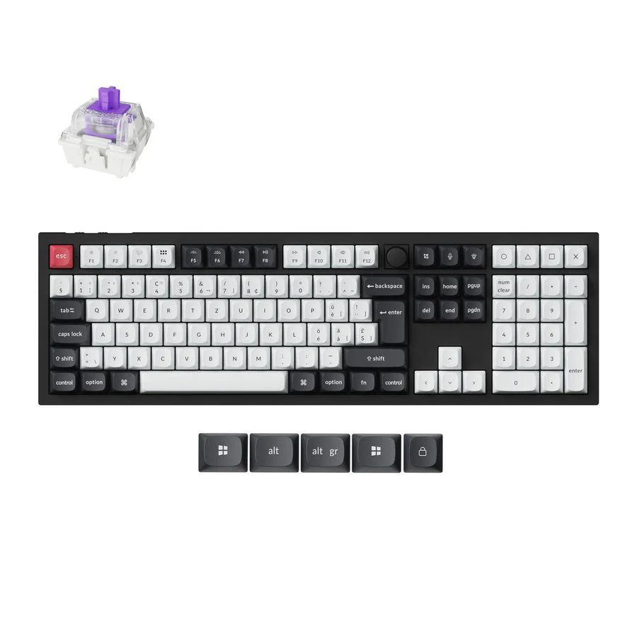 Keychron Q6 HE QMK Wireless Custom Keyboard ISO Layout Collection - Image 3