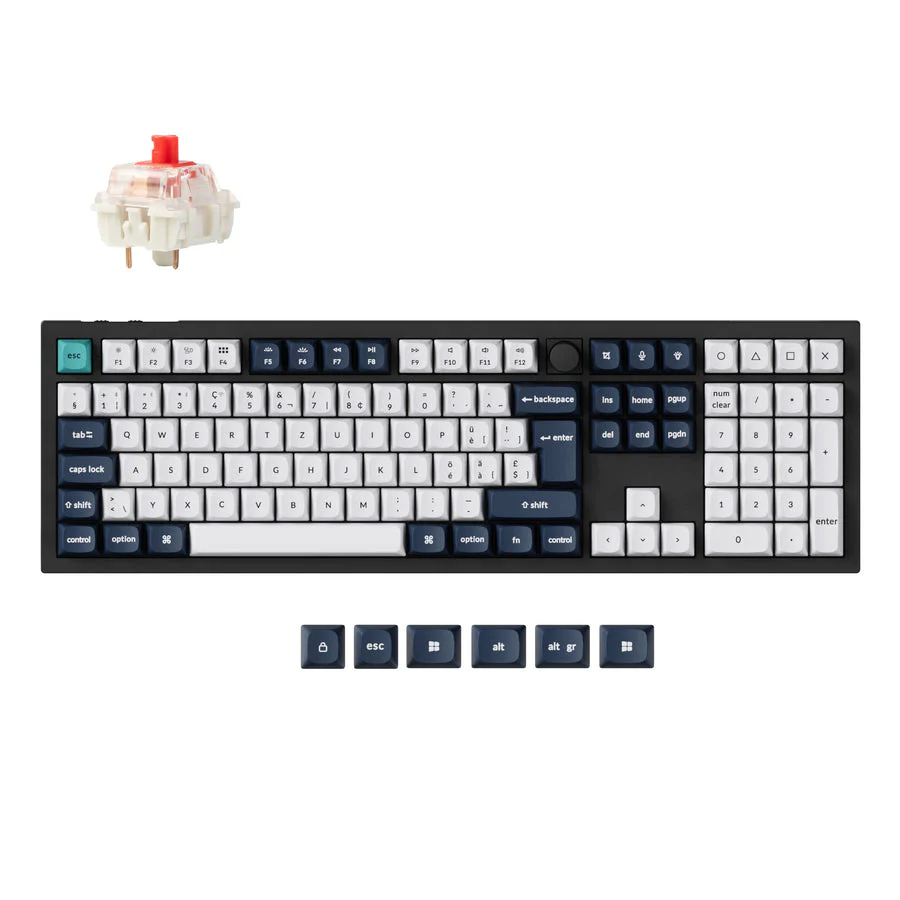 Keychron Q6 Max QMK/VIA Wireless Custom Mechanical Keyboard ISO Layout Collection - Image 10