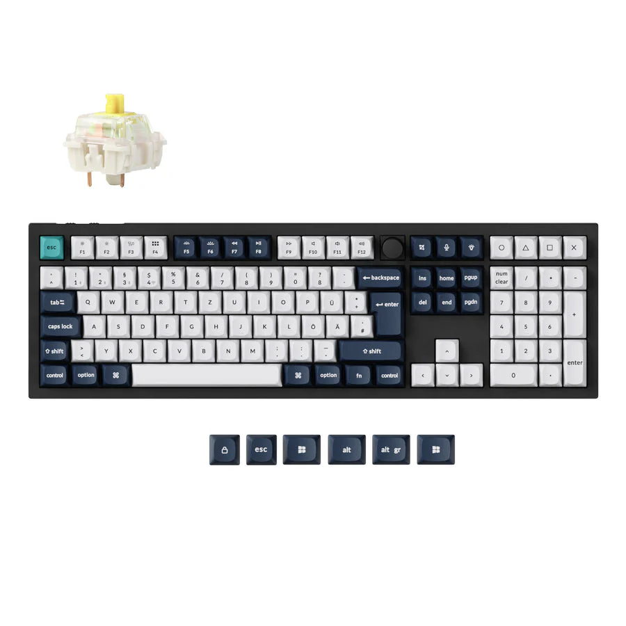 Keychron Q6 Max QMK/VIA Wireless Custom Mechanical Keyboard ISO Layout Collection - Image 3