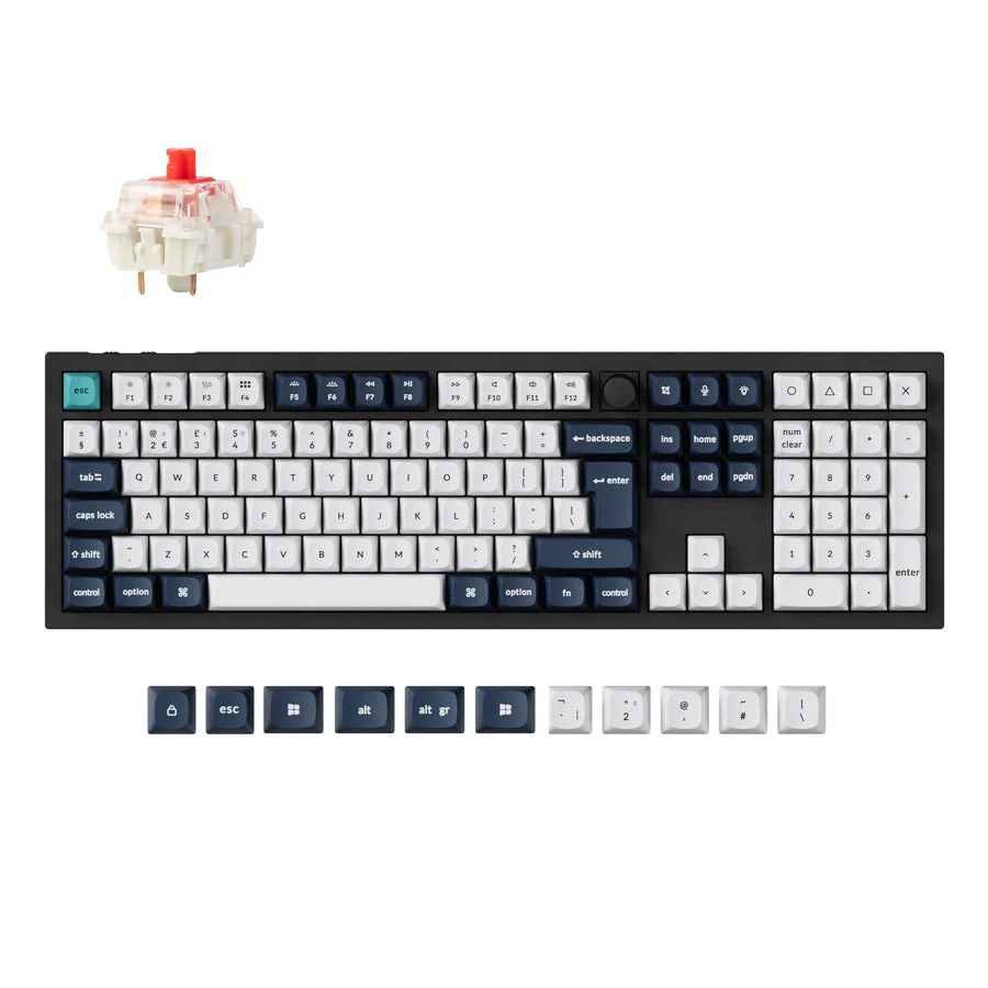 Keychron Q6 Max QMK/VIA Wireless Custom Mechanical Keyboard ISO Layout Collection - Image 4