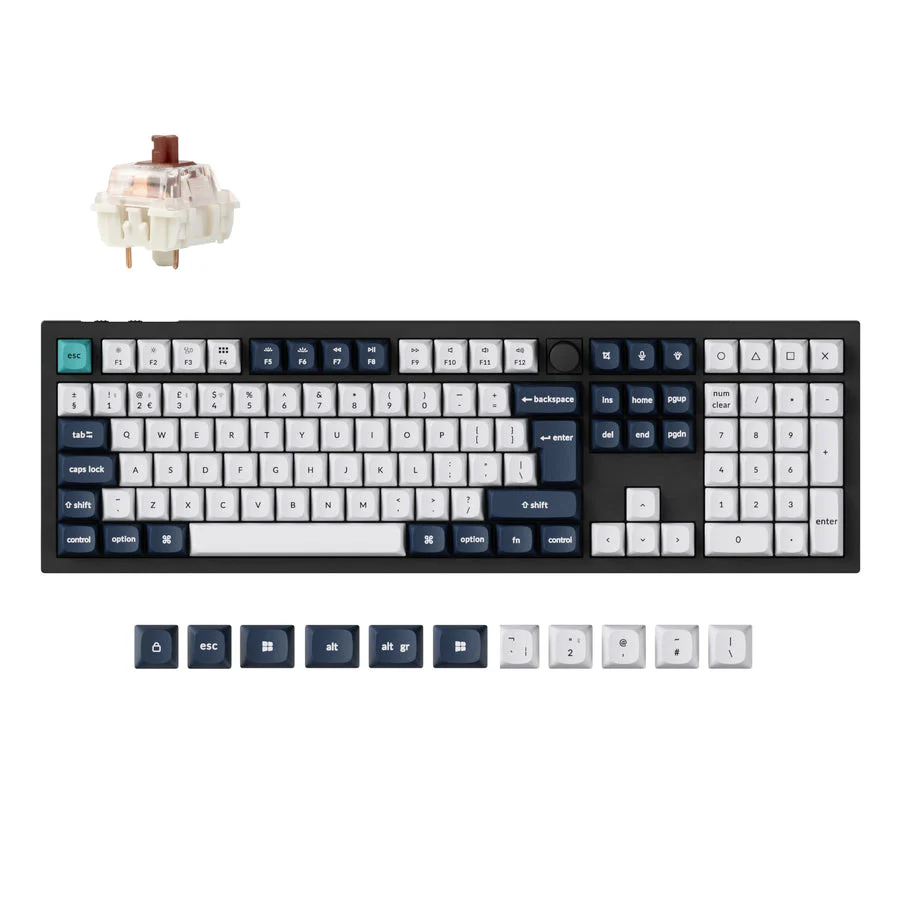 Keychron Q6 Max QMK/VIA Wireless Custom Mechanical Keyboard ISO Layout Collection - Image 5