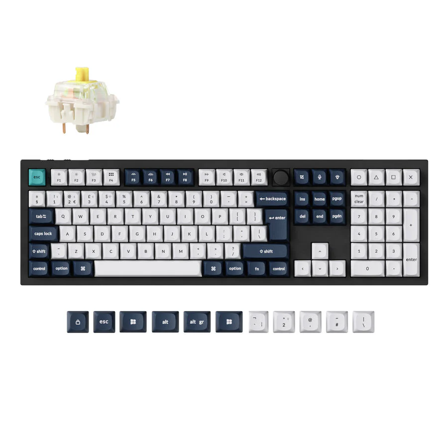 Keychron Q6 Max QMK/VIA Wireless Custom Mechanical Keyboard ISO Layout Collection - Image 6