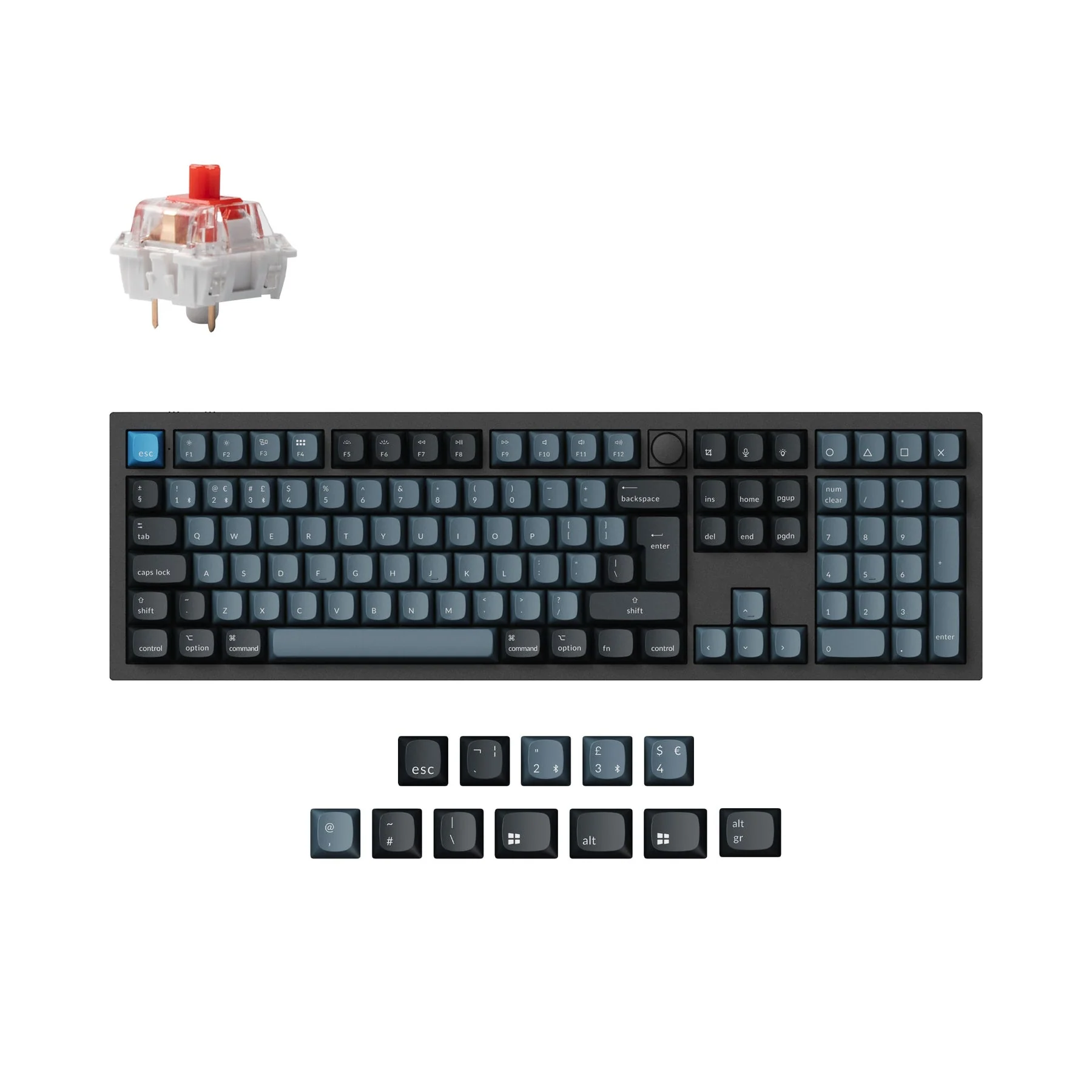 Keychron Q6 Pro QMK/VIA Wireless Custom Mechanical Keyboard ISO Layout Collection - Image 3