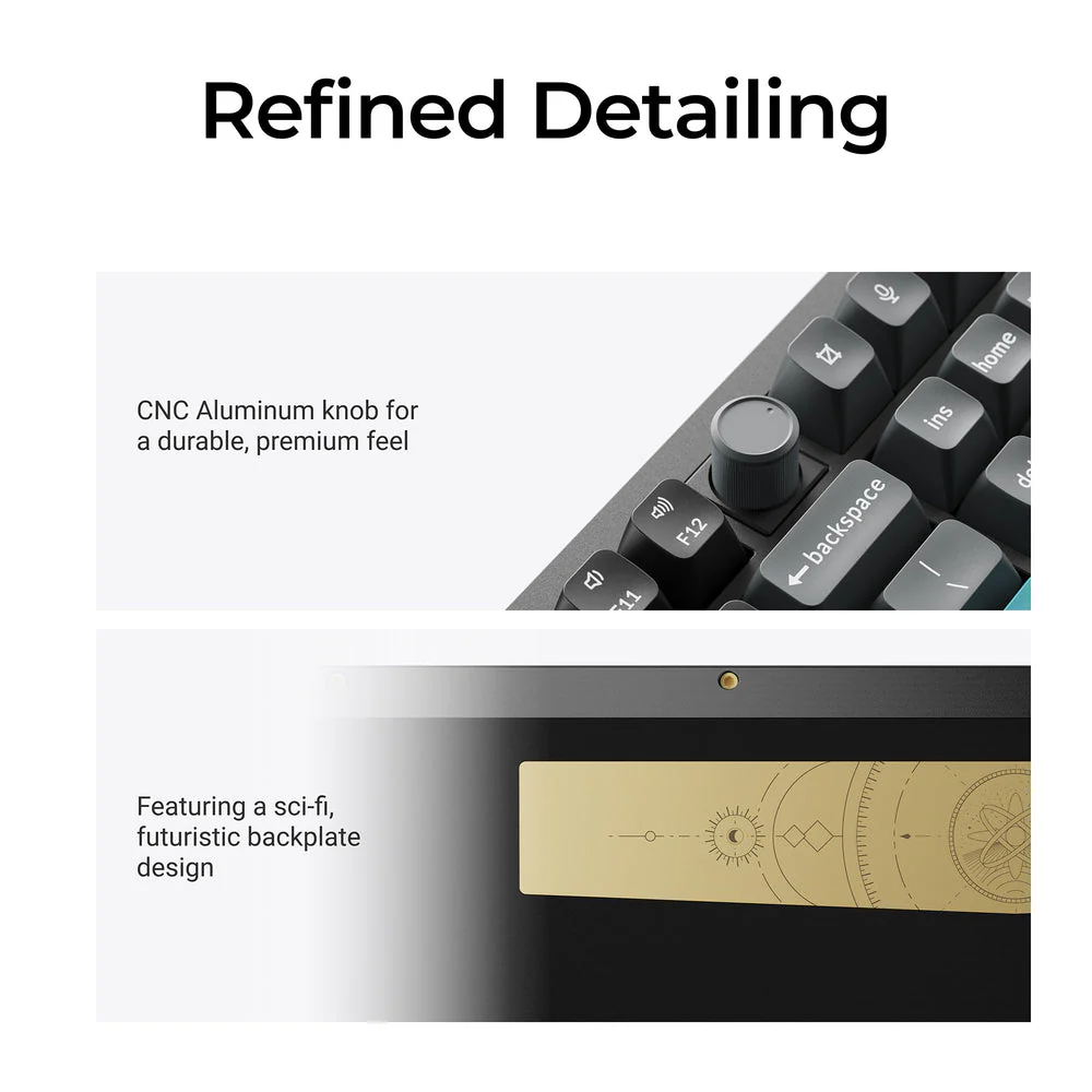 Keychron Q6 Ultra 8K Wireless Custom Mechanical Keyboard ISO Layout Collection - Image 3