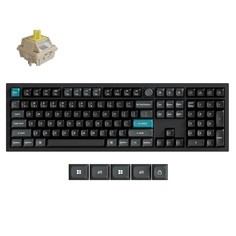 Keychron Q6 Ultra 8K Wireless Custom Mechanical Keyboard (US ANSI Layout) - Image 3