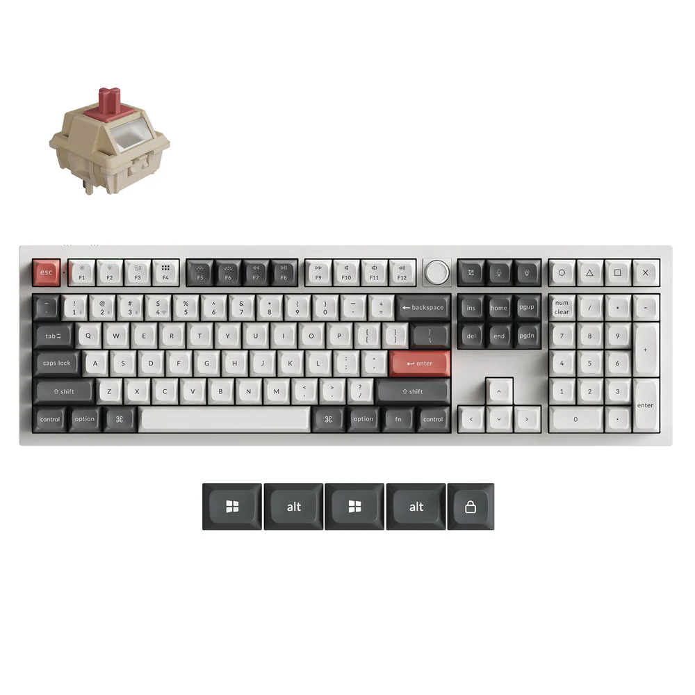 Keychron Q6 Ultra 8K Wireless Custom Mechanical Keyboard (US ANSI Layout) - Image 4