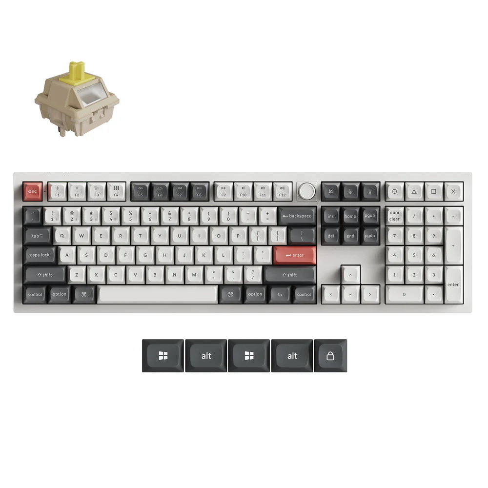 Keychron Q6 Ultra 8K Wireless Custom Mechanical Keyboard (US ANSI Layout) - Image 6