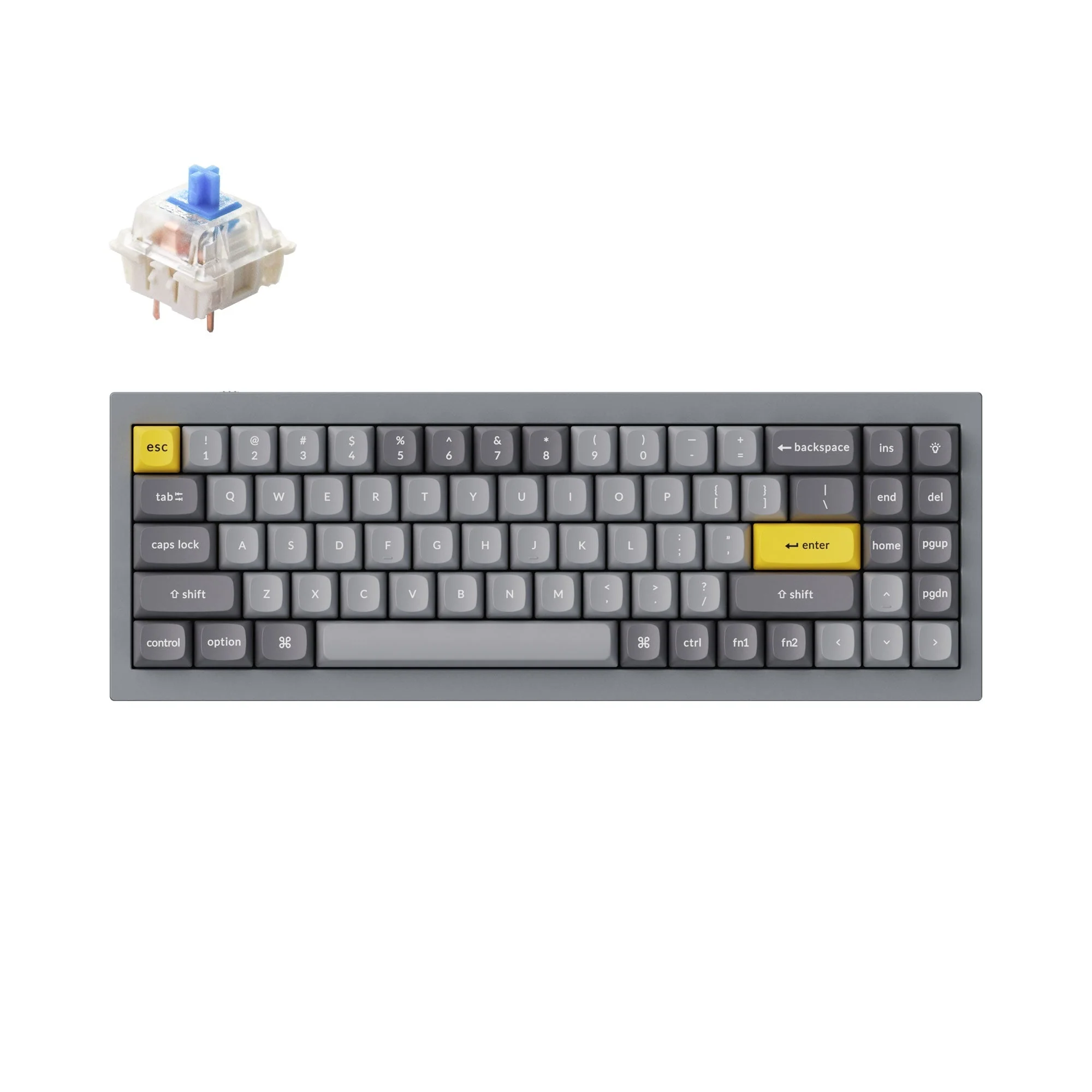 Keychron Q7 QMK Custom Mechanical Keyboard (US ANSI Layout) - Image 14