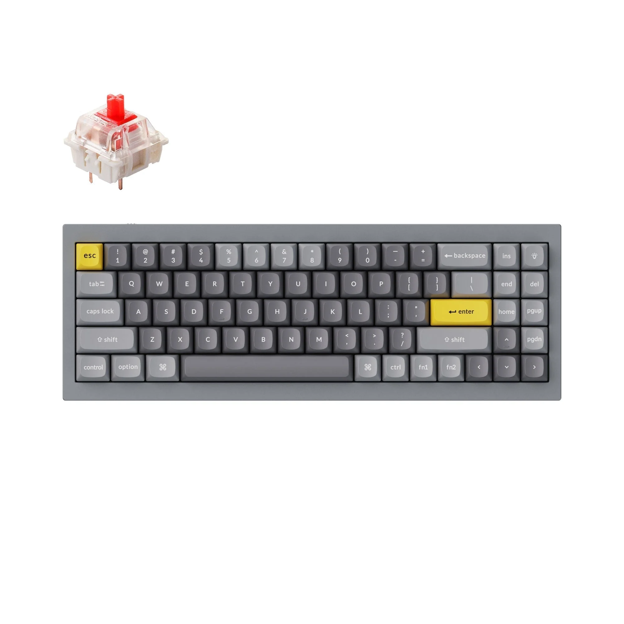 Keychron Q7 QMK Custom Mechanical Keyboard (US ANSI Layout) - Image 4
