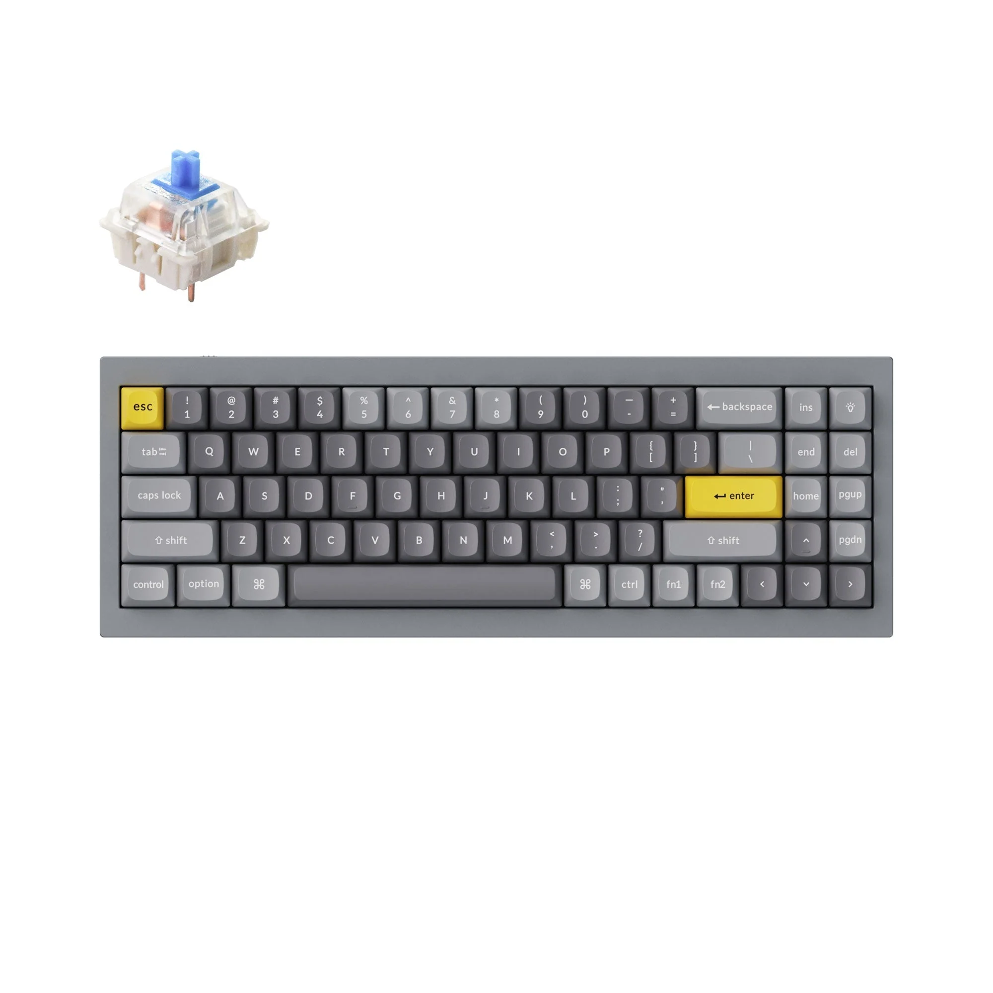 Keychron Q7 QMK Custom Mechanical Keyboard (US ANSI Layout) - Image 5