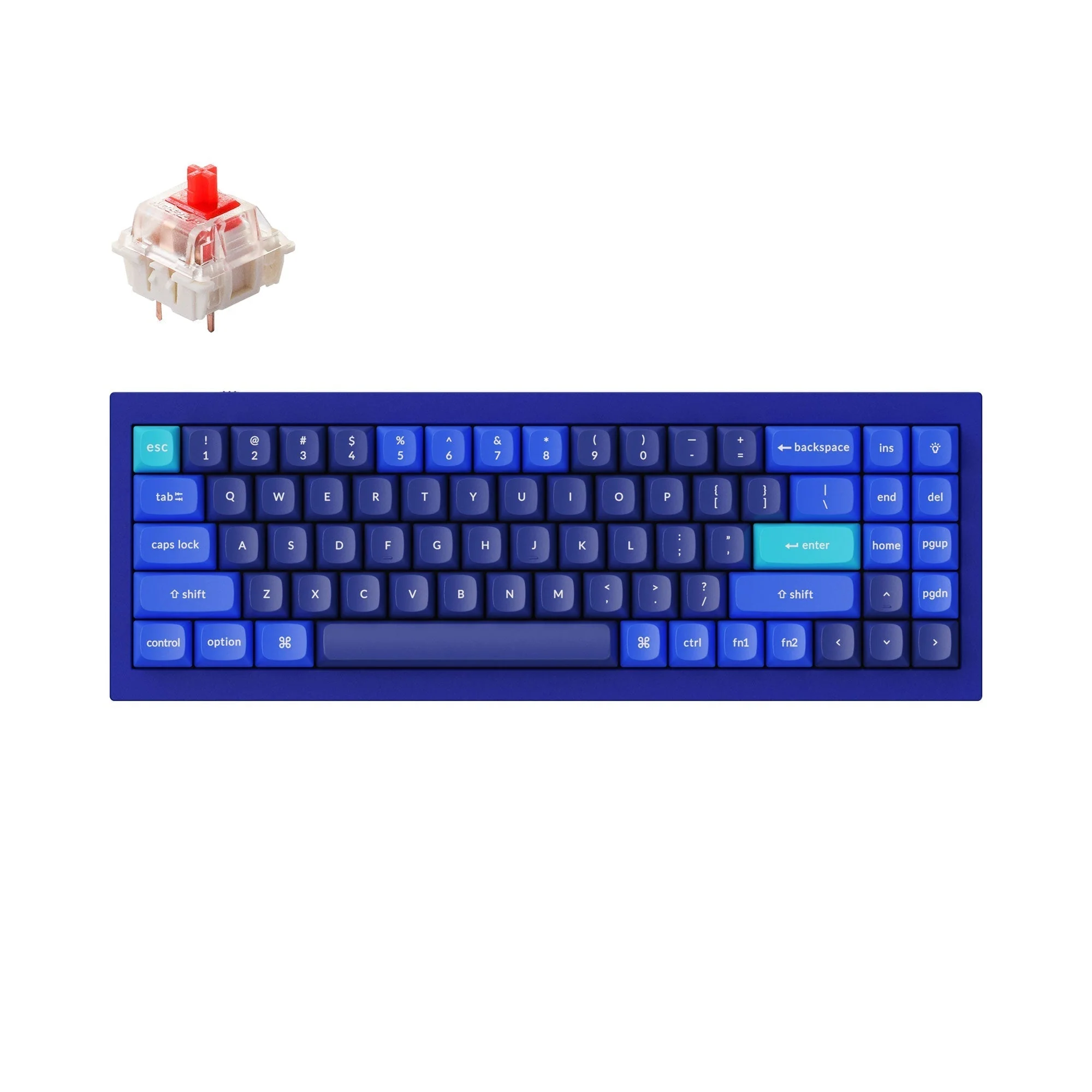 Keychron Q7 QMK Custom Mechanical Keyboard (US ANSI Layout) - Image 7