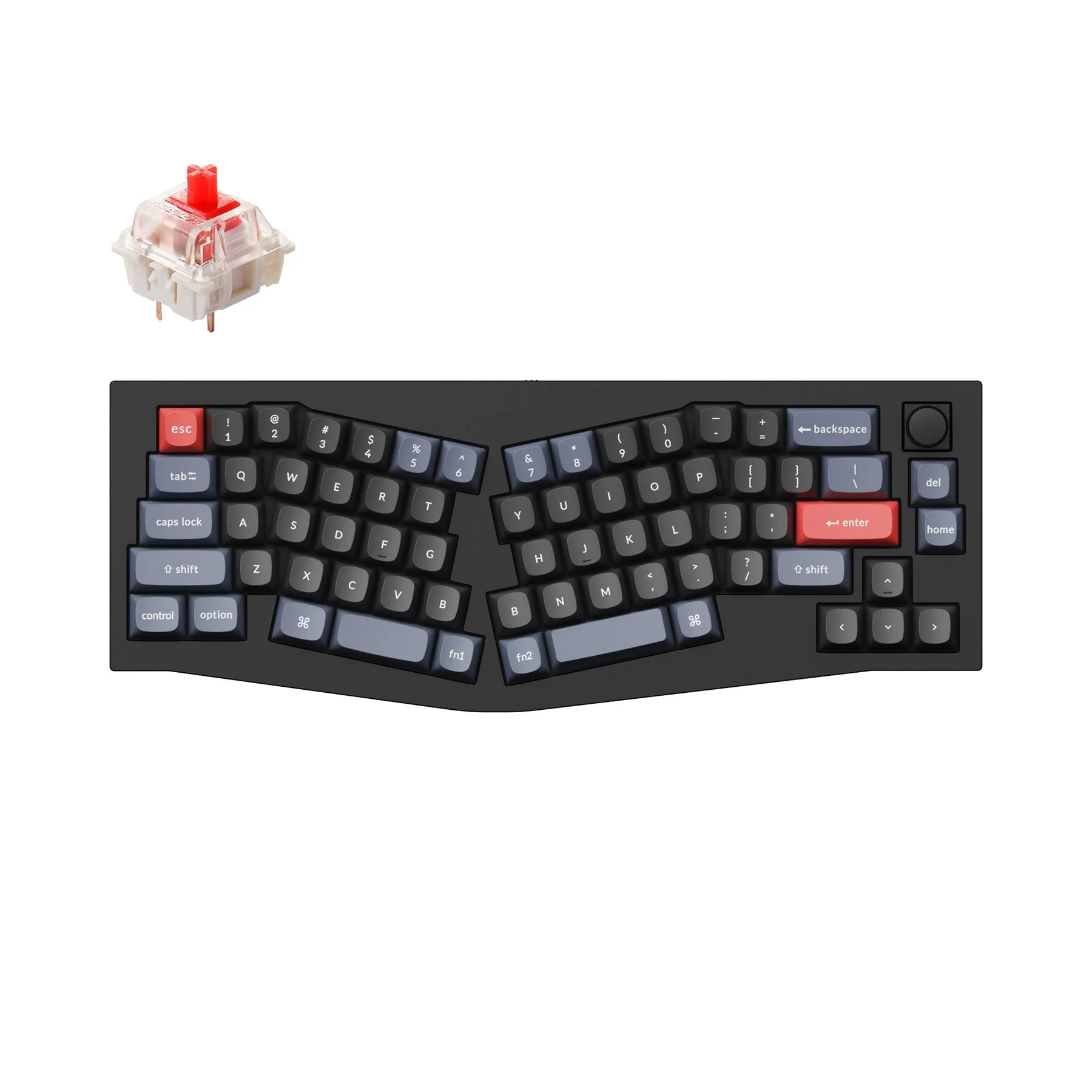 Keychron Q8 (Alice Layout) QMK Custom Mechanical Keyboard (US ANSI Layout) - Image 19