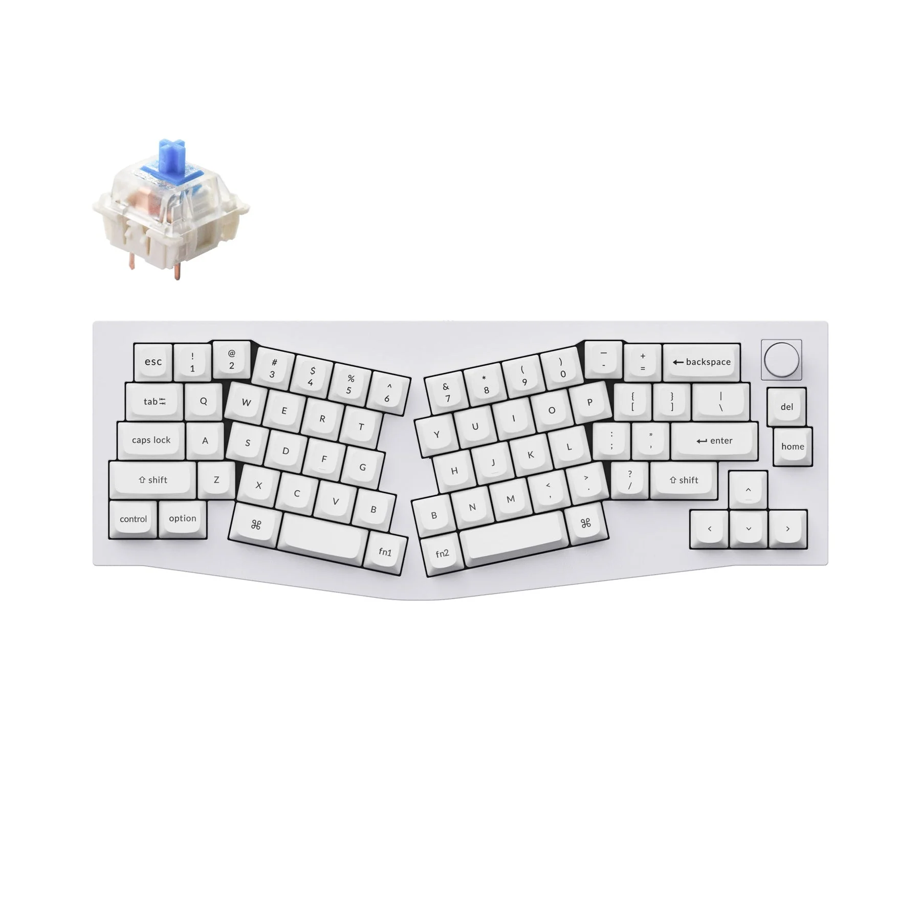 Keychron Q8 (Alice Layout) QMK Custom Mechanical Keyboard (US ANSI Layout) - Image 29