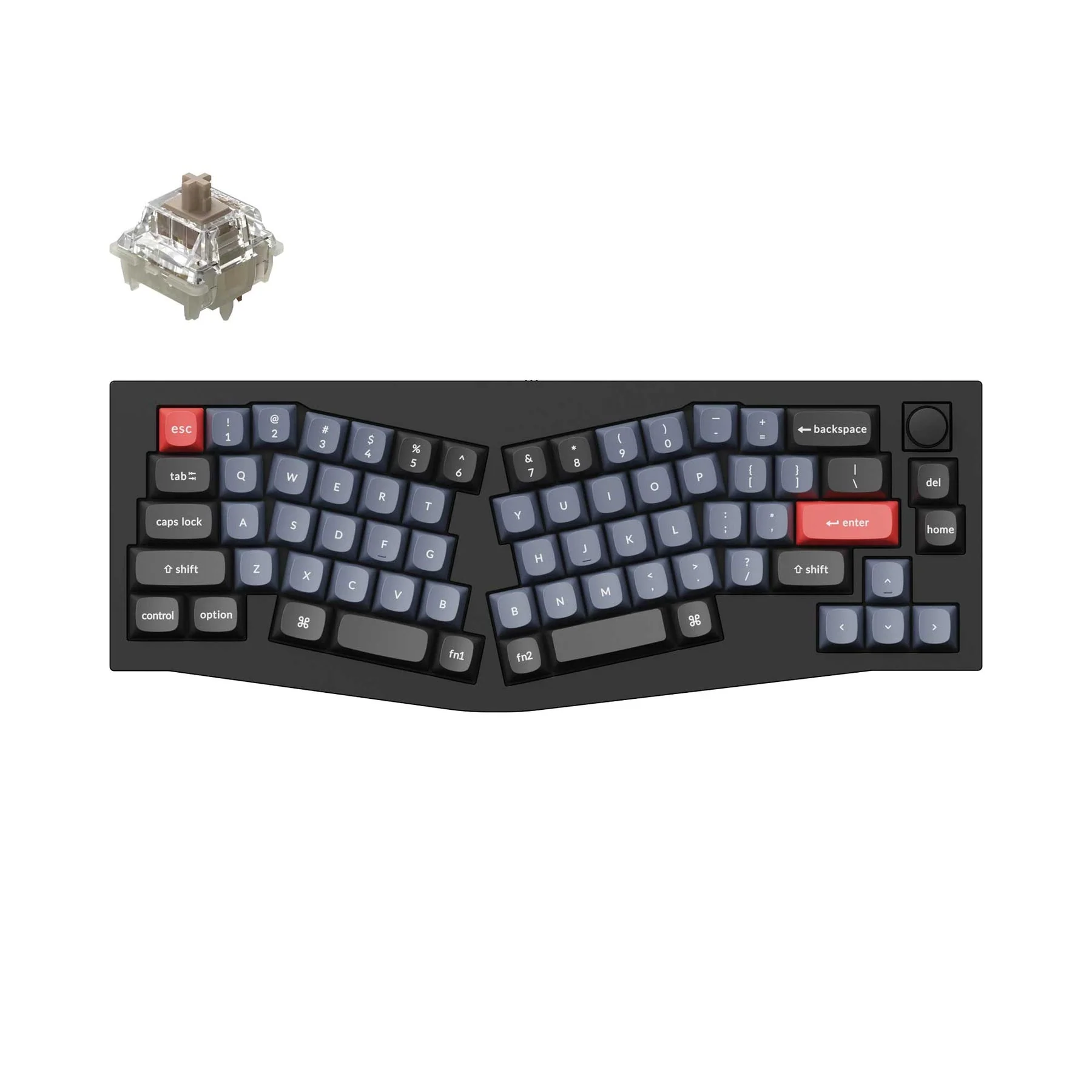 Keychron Q8 (Alice Layout) QMK Custom Mechanical Keyboard (US ANSI Layout) - Image 31