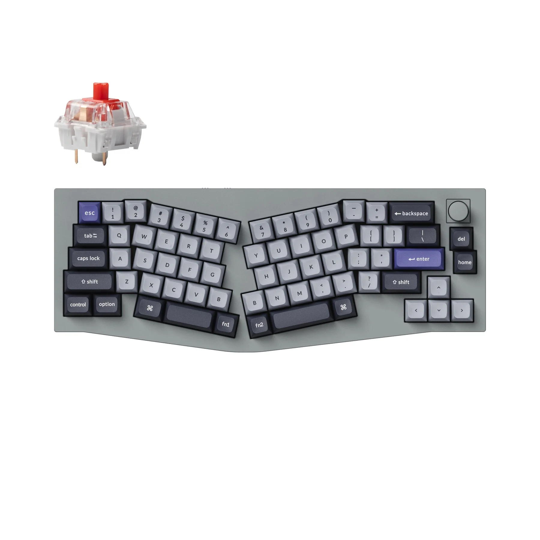 Keychron Q8 Pro (Alice Layout) QMK/VIA Wireless Custom Mechanical Keyboard - Image 4