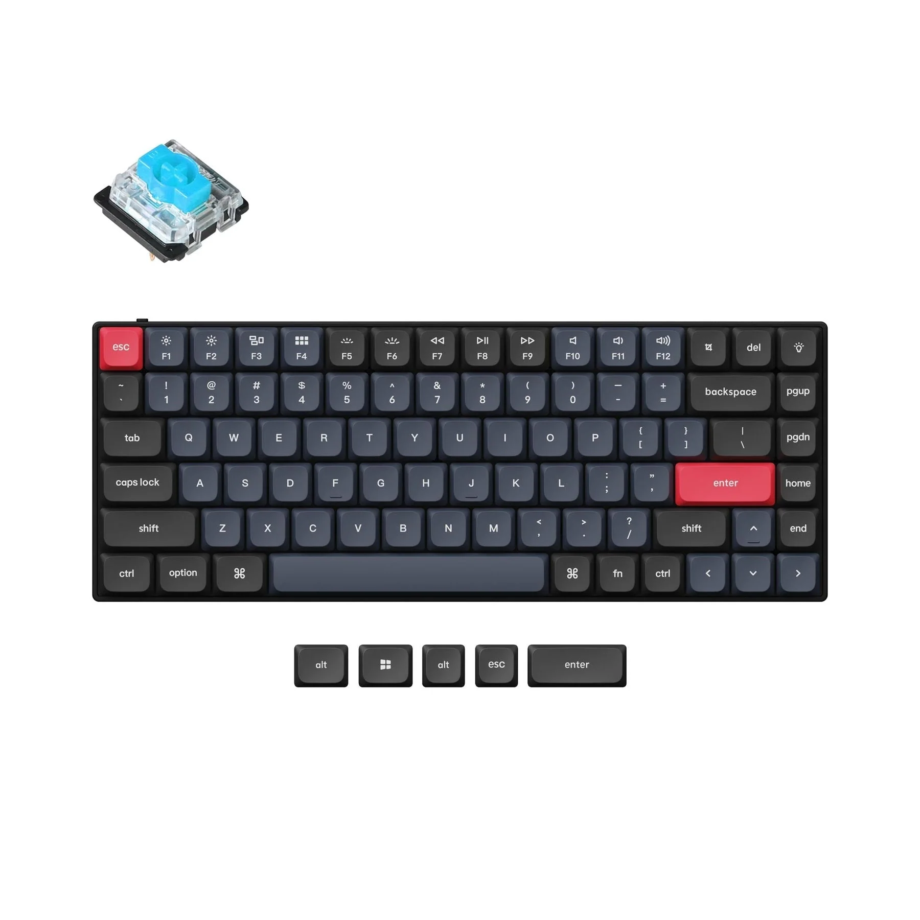Keychron S1 QMK Custom Mechanical Keyboard (US ANSI Layout) - Image 5