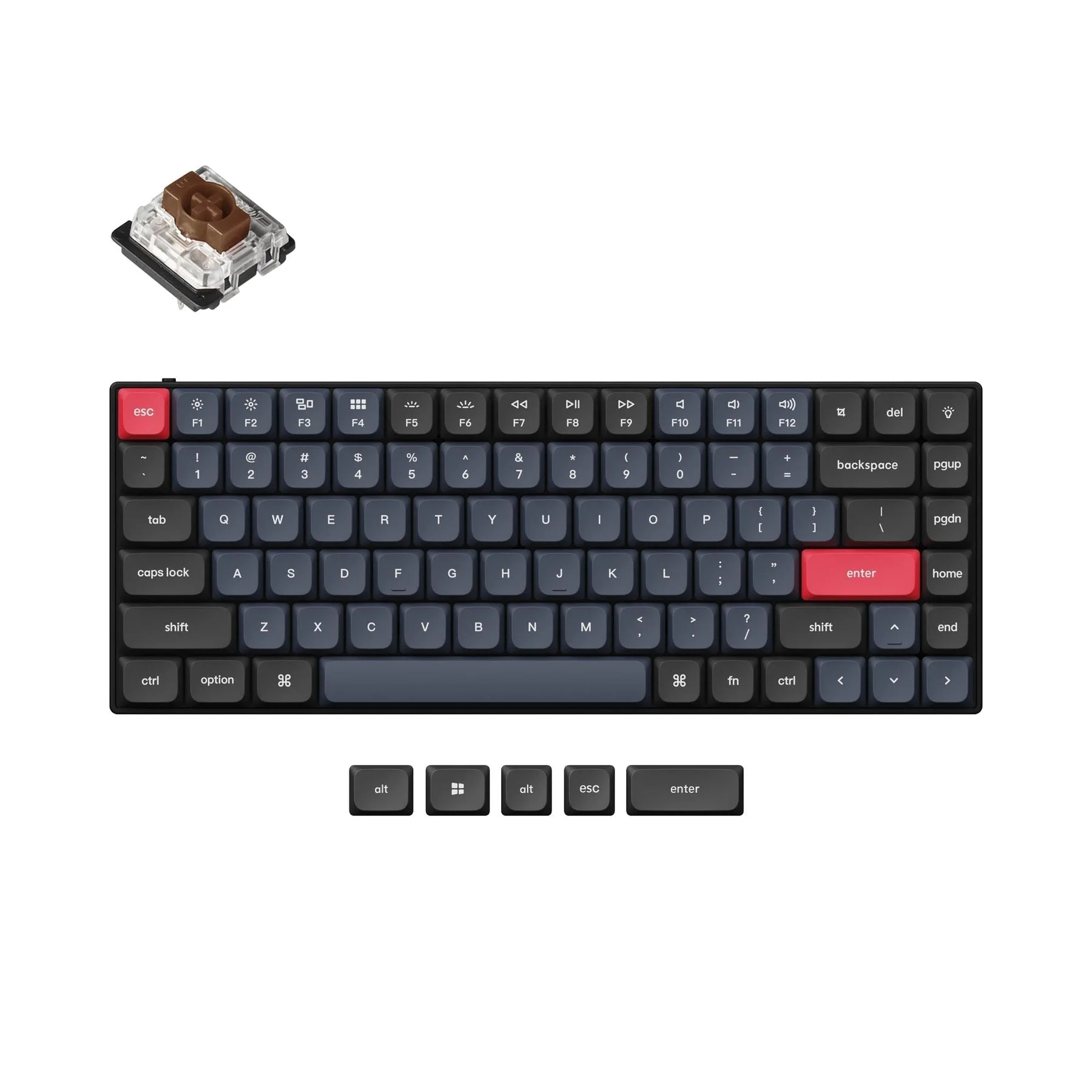 Keychron S1 QMK Custom Mechanical Keyboard (US ANSI Layout) - Image 6