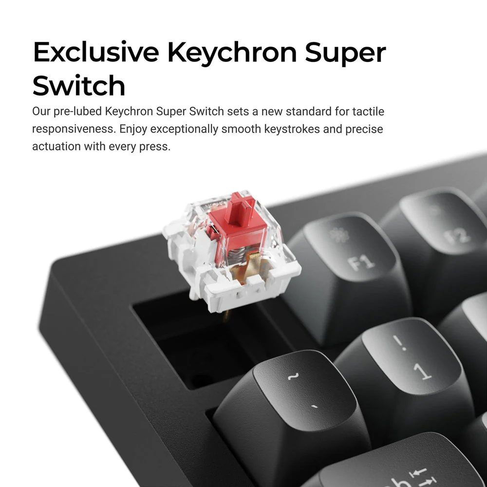 Keychron V1 8K QMK Wired Custom Mechanical Keyboard (US ANSI Layout) - Image 5