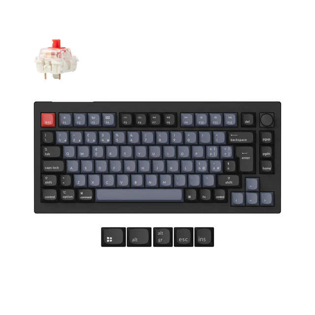 Keychron V1 Max QMK Wireless Custom Mechanical Keyboard ISO Layout Collection - Image 19