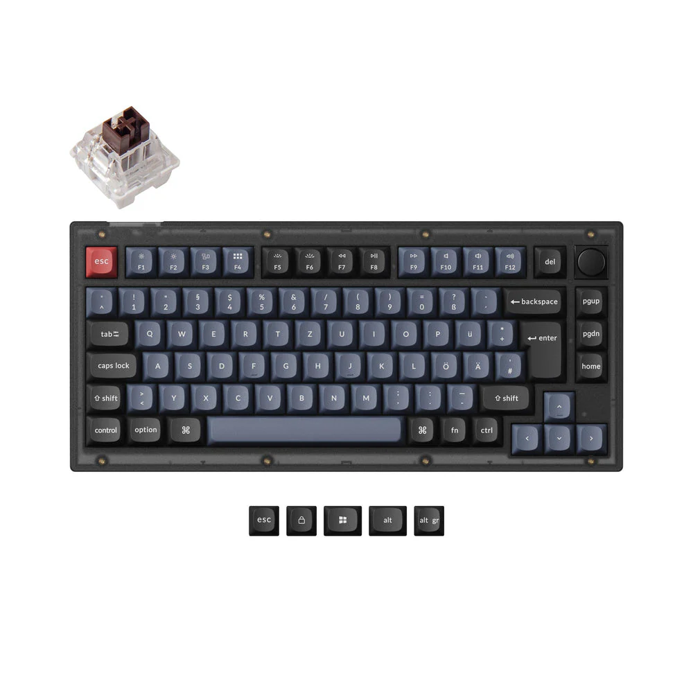 Keychron V1 QMK Custom Mechanical Keyboard ISO Layout Collection - Image 18