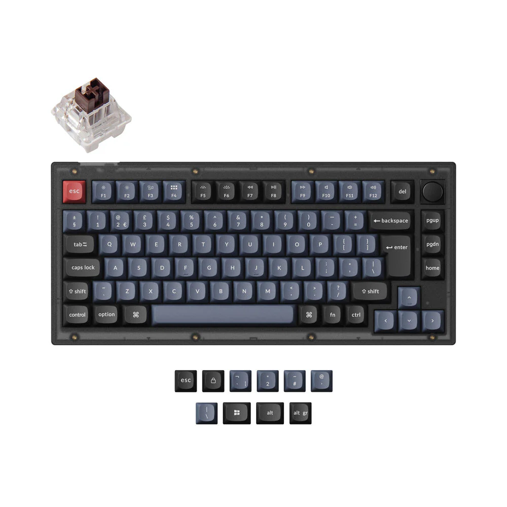 Keychron V1 QMK Custom Mechanical Keyboard ISO Layout Collection - Image 20
