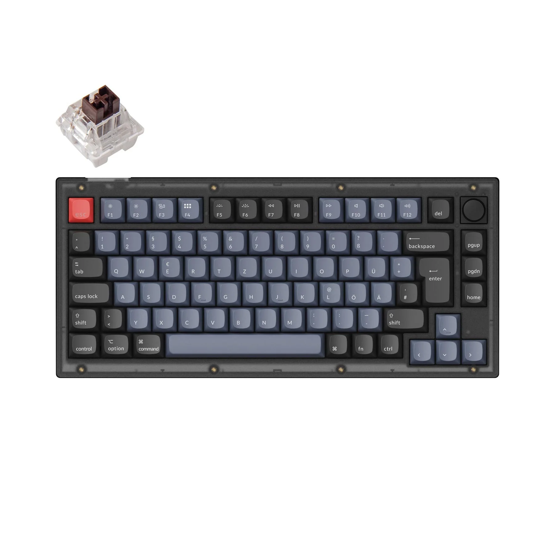 Keychron V1 QMK Custom Mechanical Keyboard ISO Layout Collection - Image 6