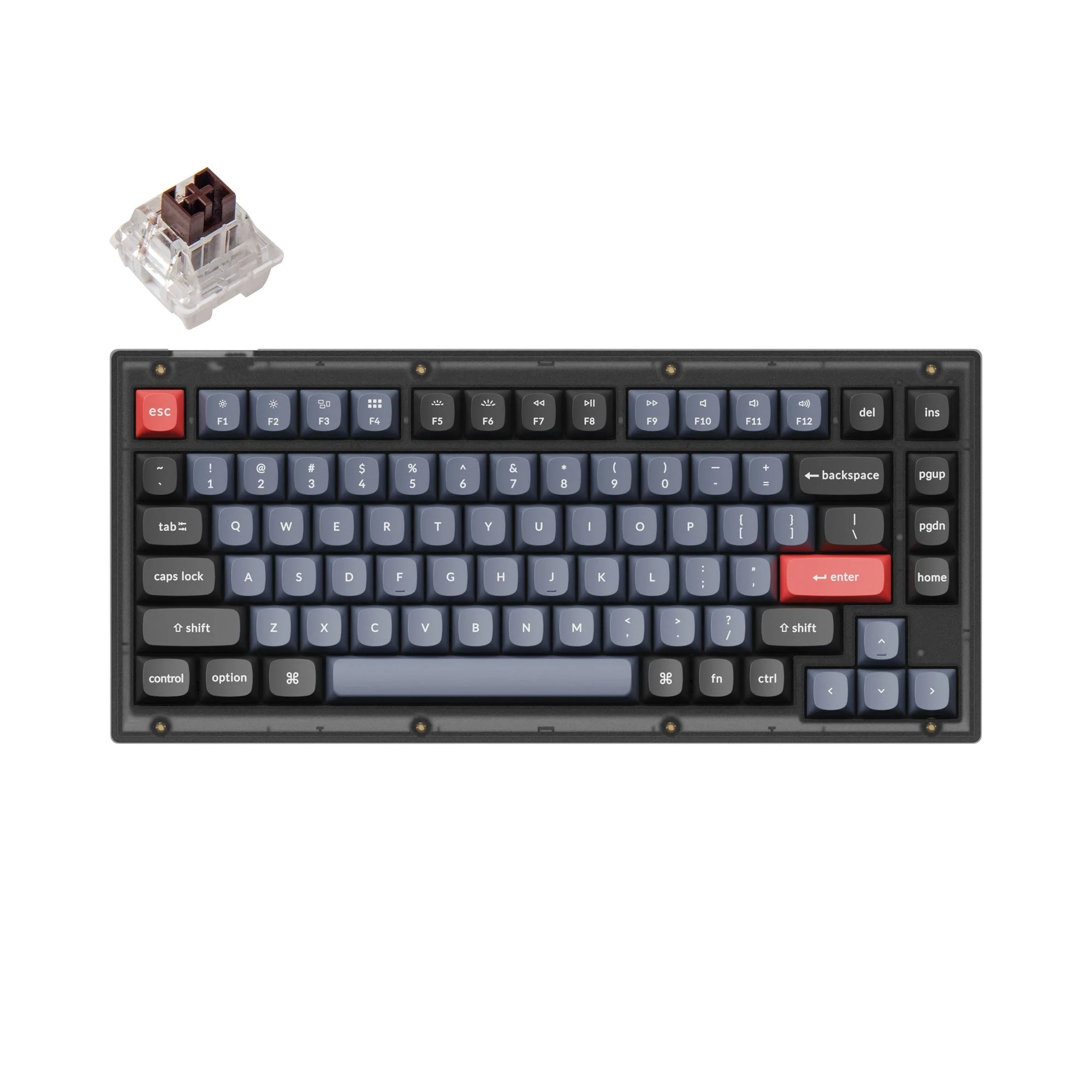 Keychron V1 QMK Custom Mechanical Keyboard (US ANSI Layout) - Image 3