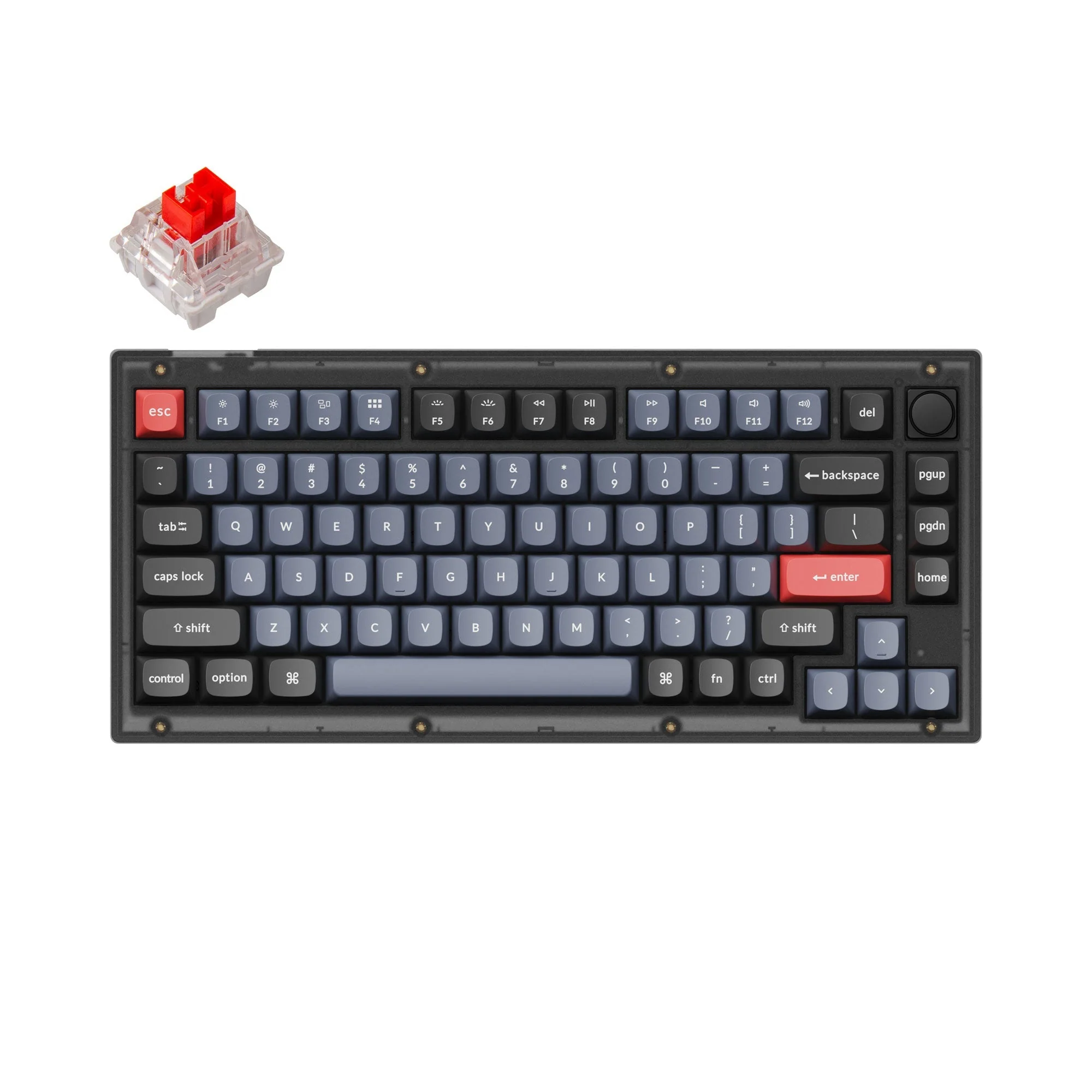 Keychron V1 QMK Custom Mechanical Keyboard (US ANSI Layout) - Image 4