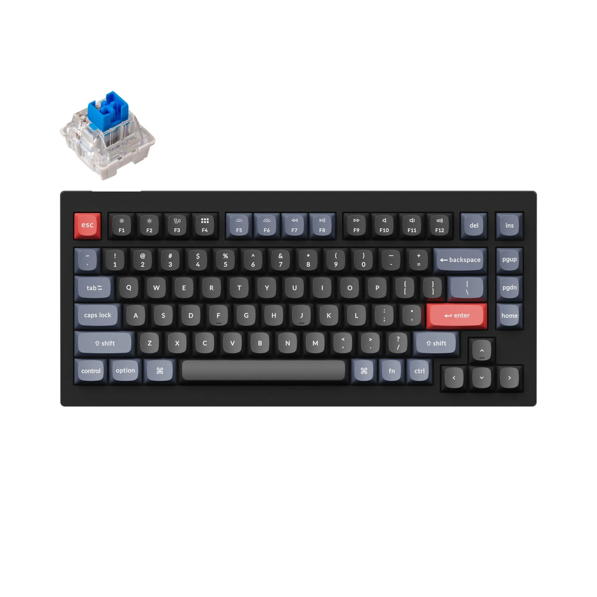 Keychron V1 QMK Custom Mechanical Keyboard (US ANSI Layout) - Image 8