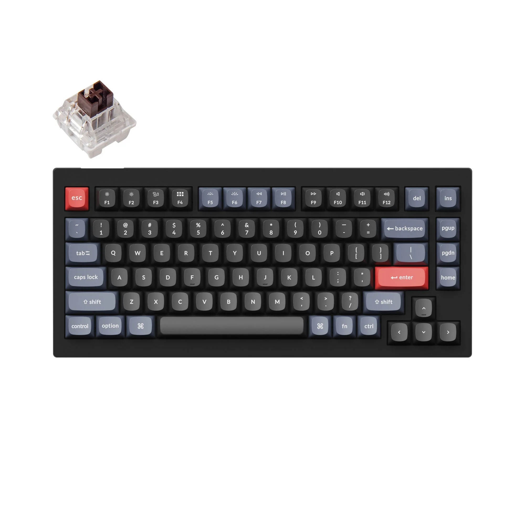 Keychron V1 QMK Custom Mechanical Keyboard (US ANSI Layout) - Image 9
