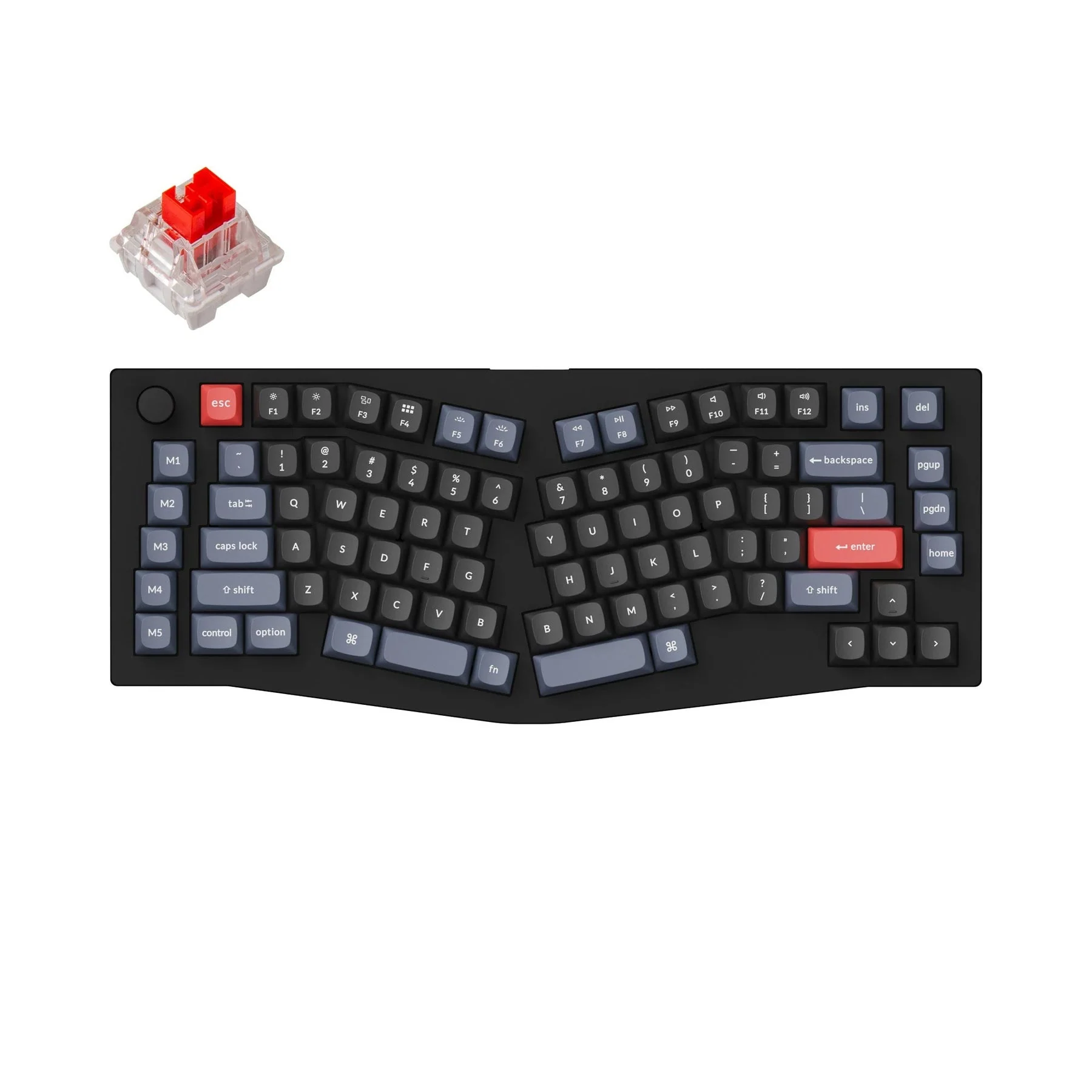 Keychron V10 (Alice Layout) QMK Custom Mechanical Keyboard (US ANSI Layout) - Image 4