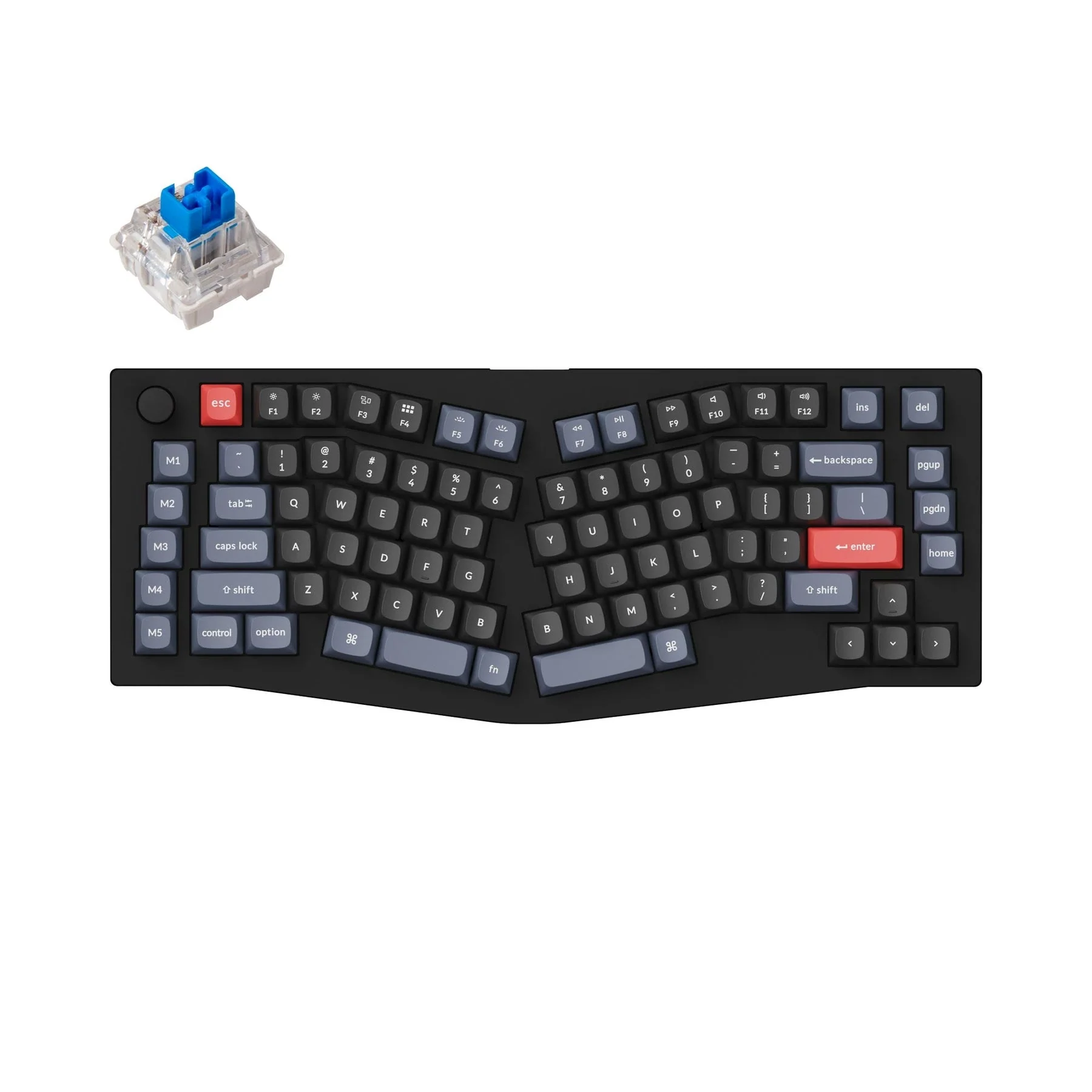Keychron V10 (Alice Layout) QMK Custom Mechanical Keyboard (US ANSI Layout) - Image 5