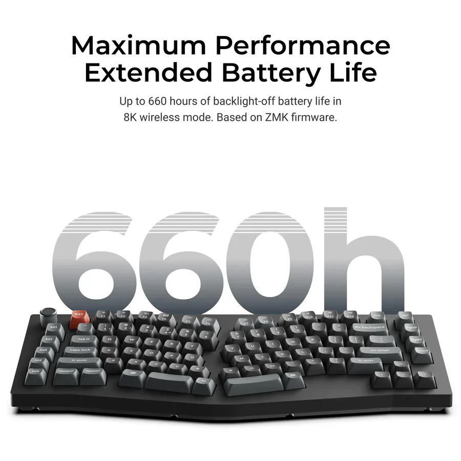 Keychron V10 Ultra 8K Wireless Custom Mechanical Keyboard(US ANSI Layout) - Image 4