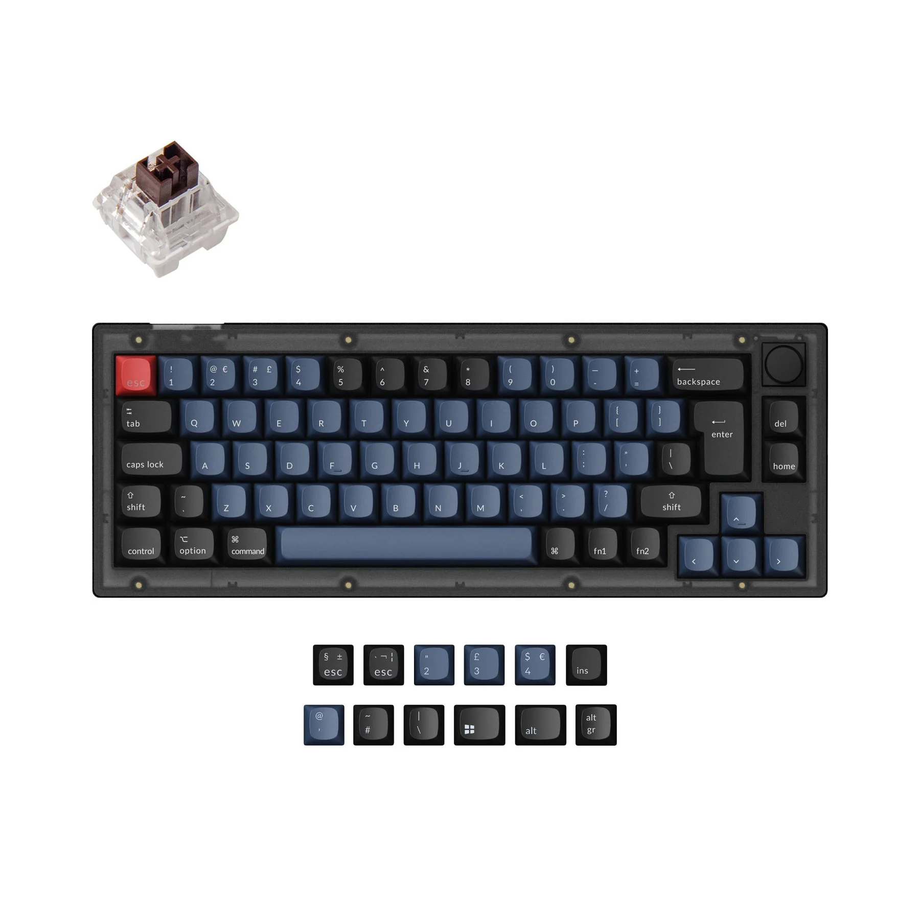 Keychron V2 QMK Custom Mechanical Keyboard ISO Layout Collection - Image 8