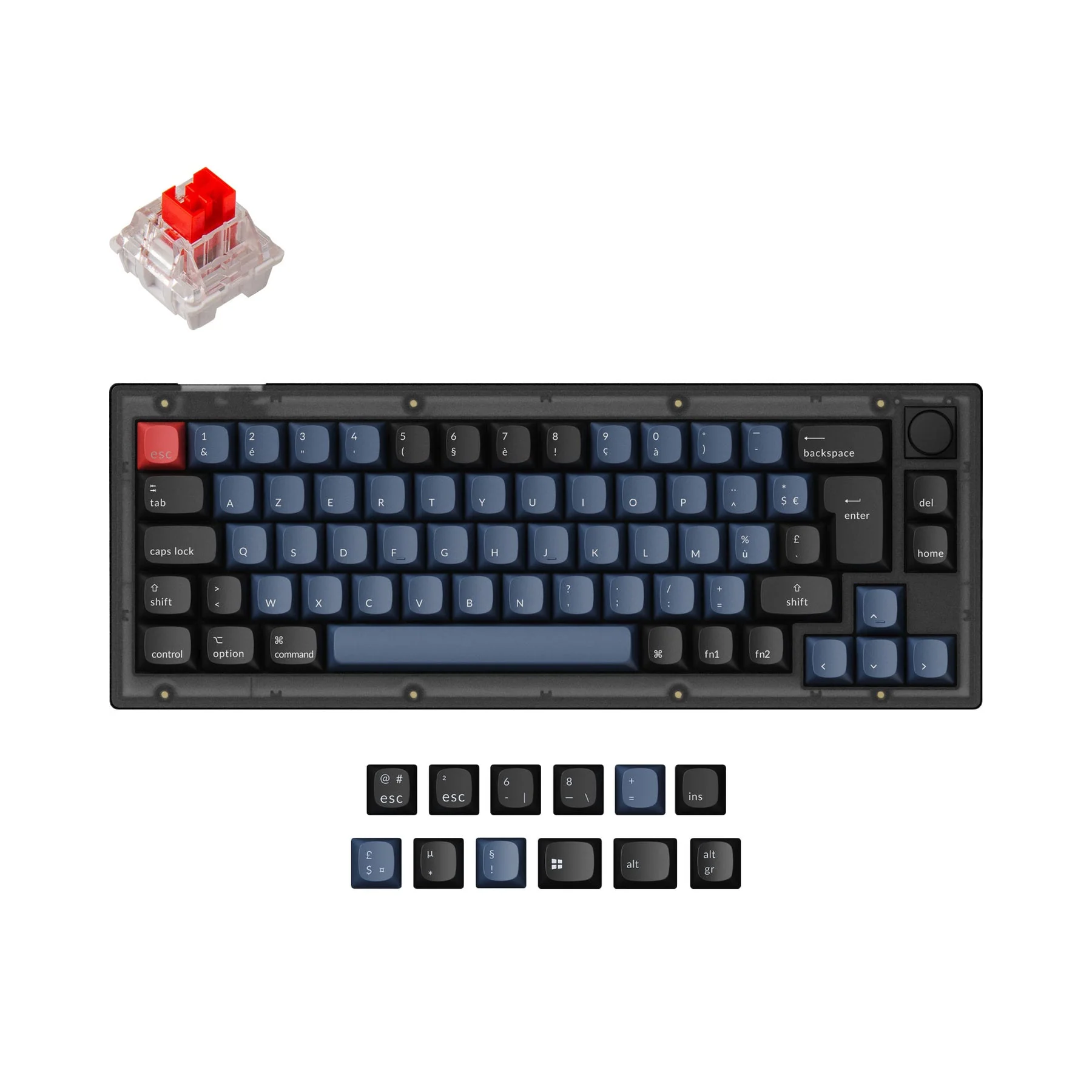 Keychron V2 QMK Custom Mechanical Keyboard ISO Layout Collection - Image 9